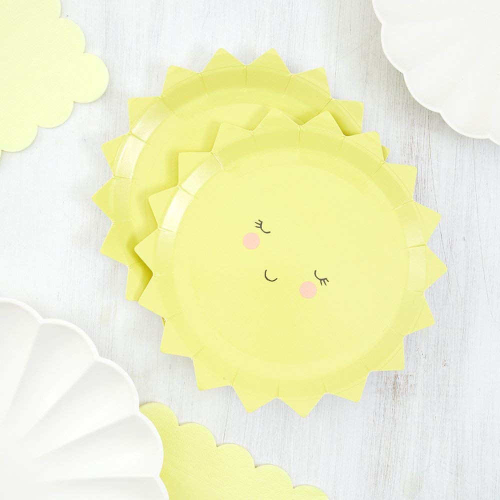 Meri Meri 157042 Plate, Small, Yellow - Image 2