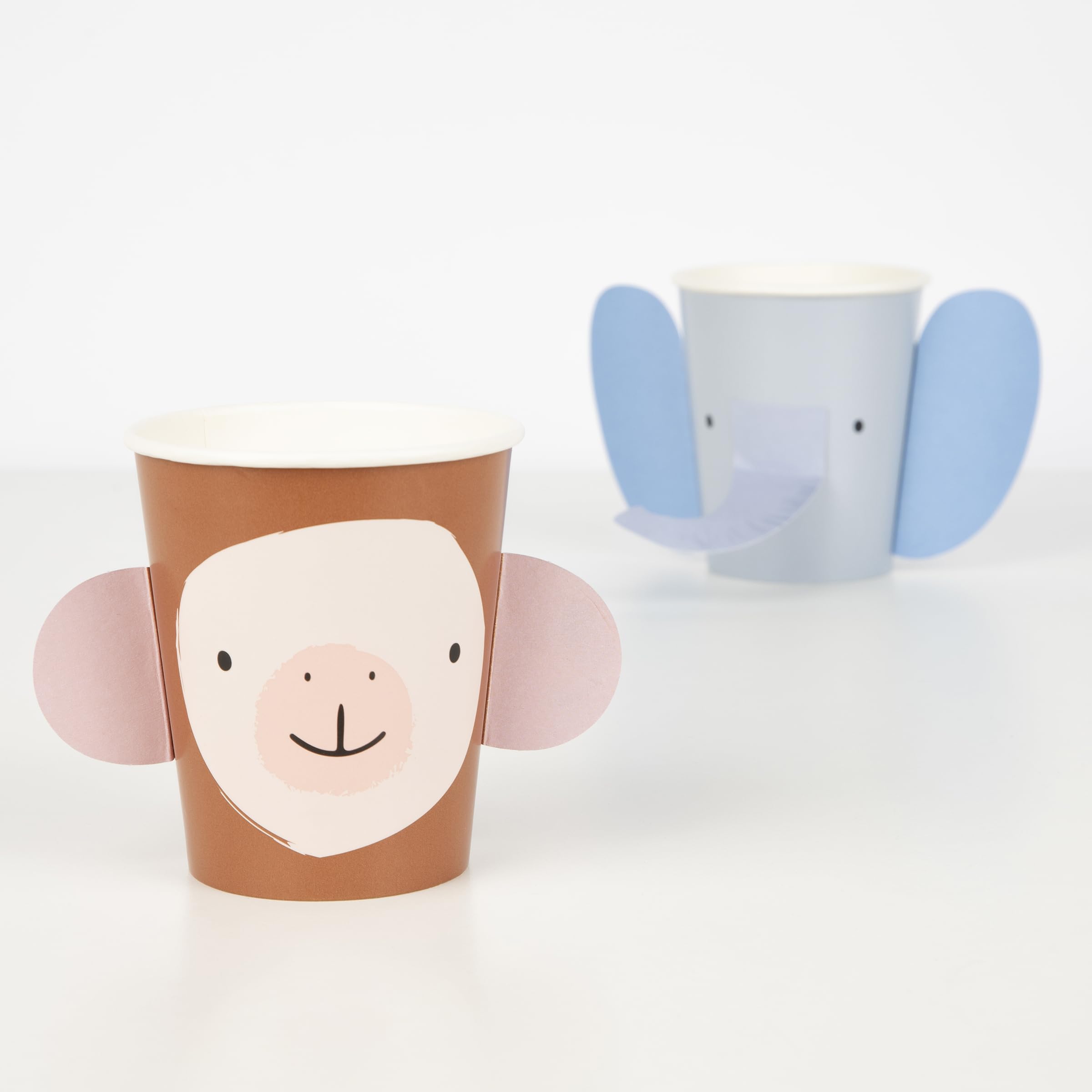 Meri Meri Animal Parade Character Cups (Pack of 8) - Image 3