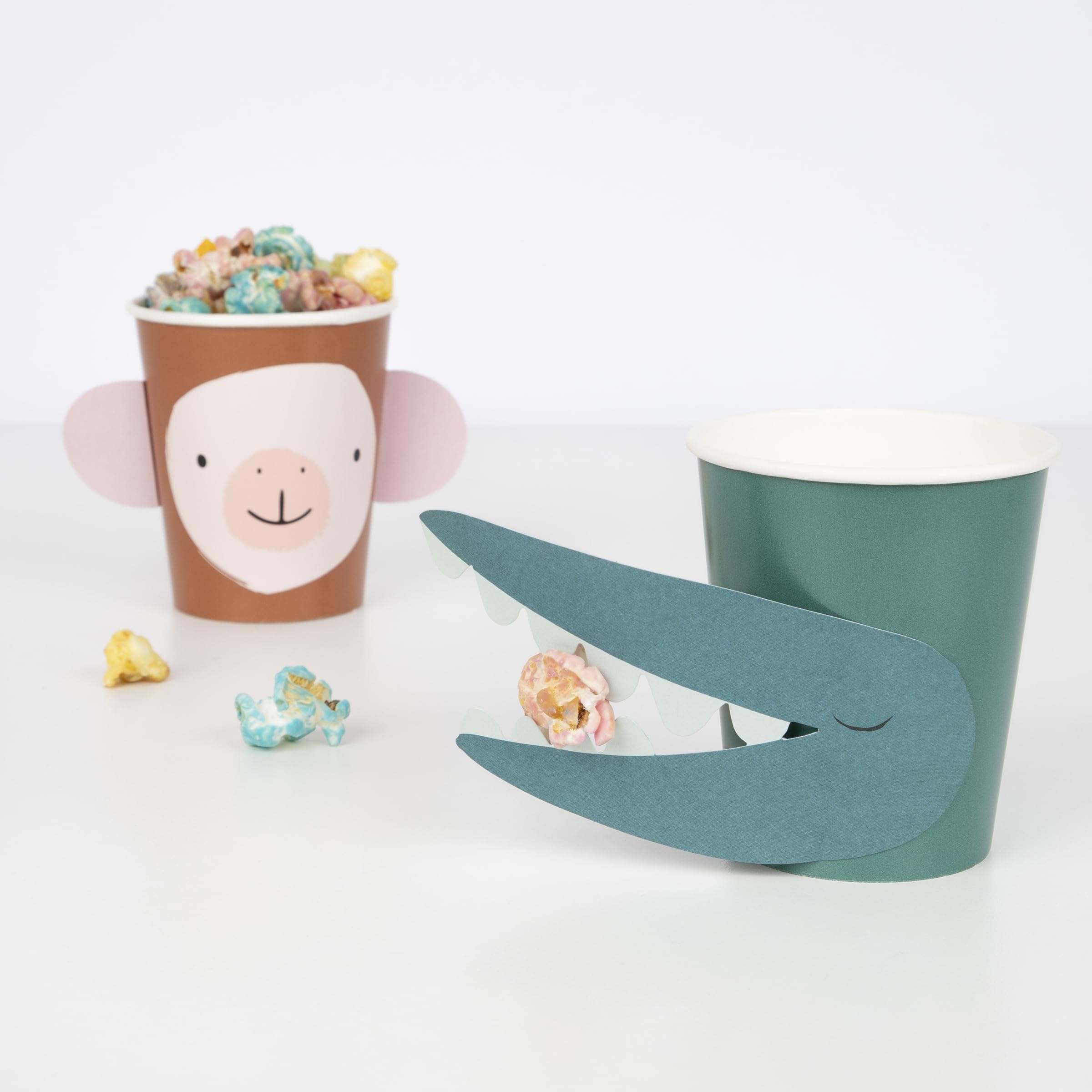 Meri Meri Animal Parade Character Cups (Pack of 8) - Image 4