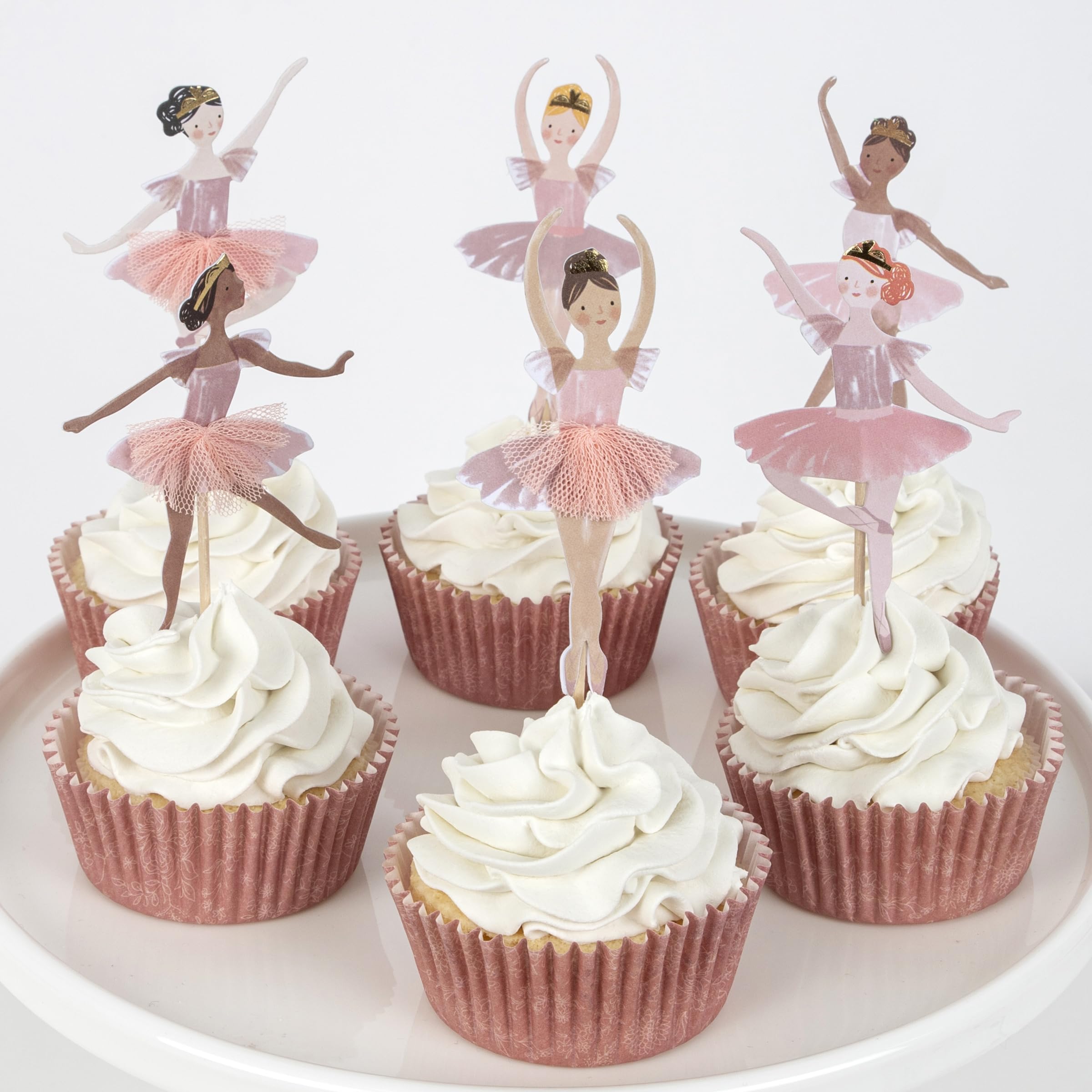 Meri Meri Ballerina Cupcake Kit (Pack of 24) - Image 3