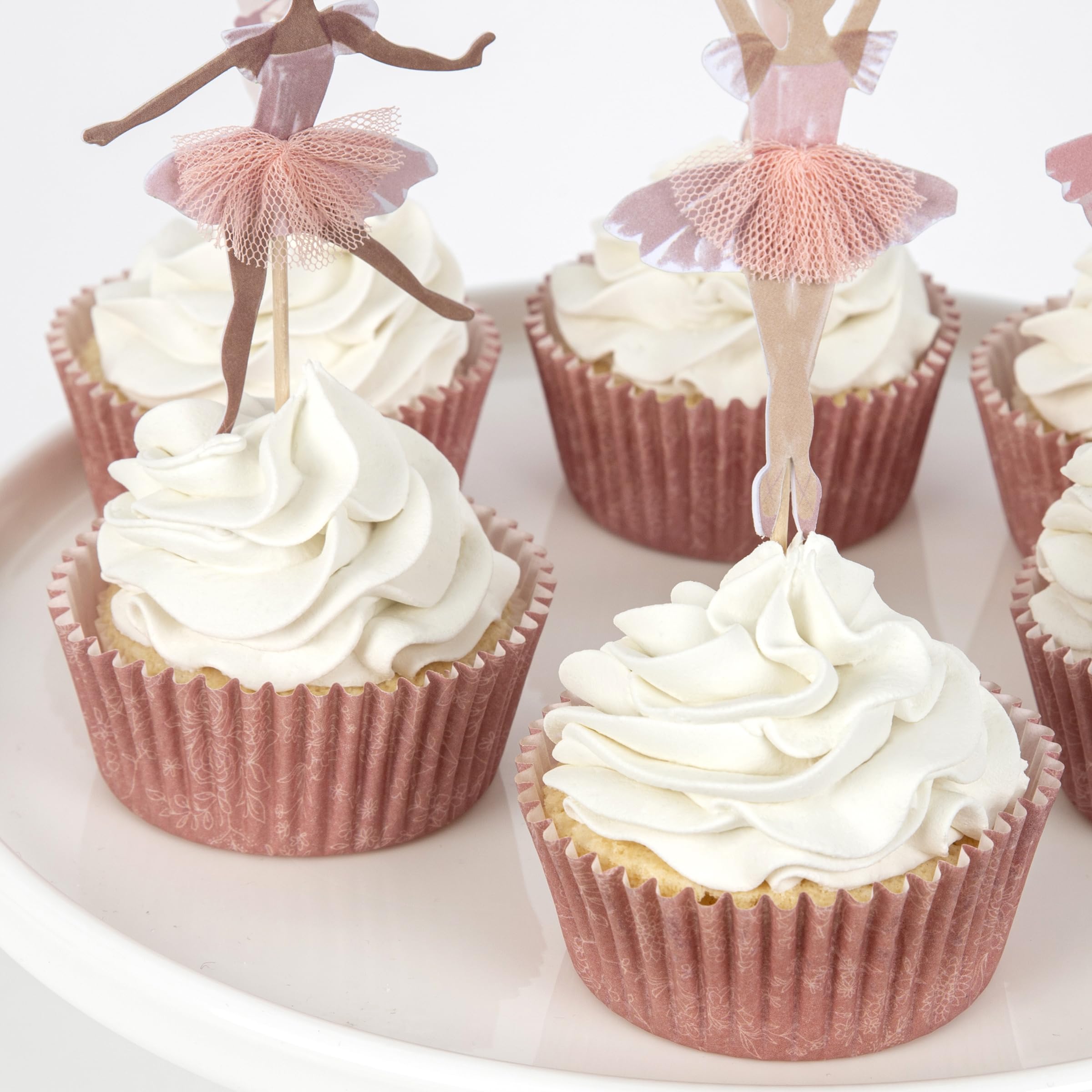Meri Meri Ballerina Cupcake Kit (Pack of 24) - Image 4