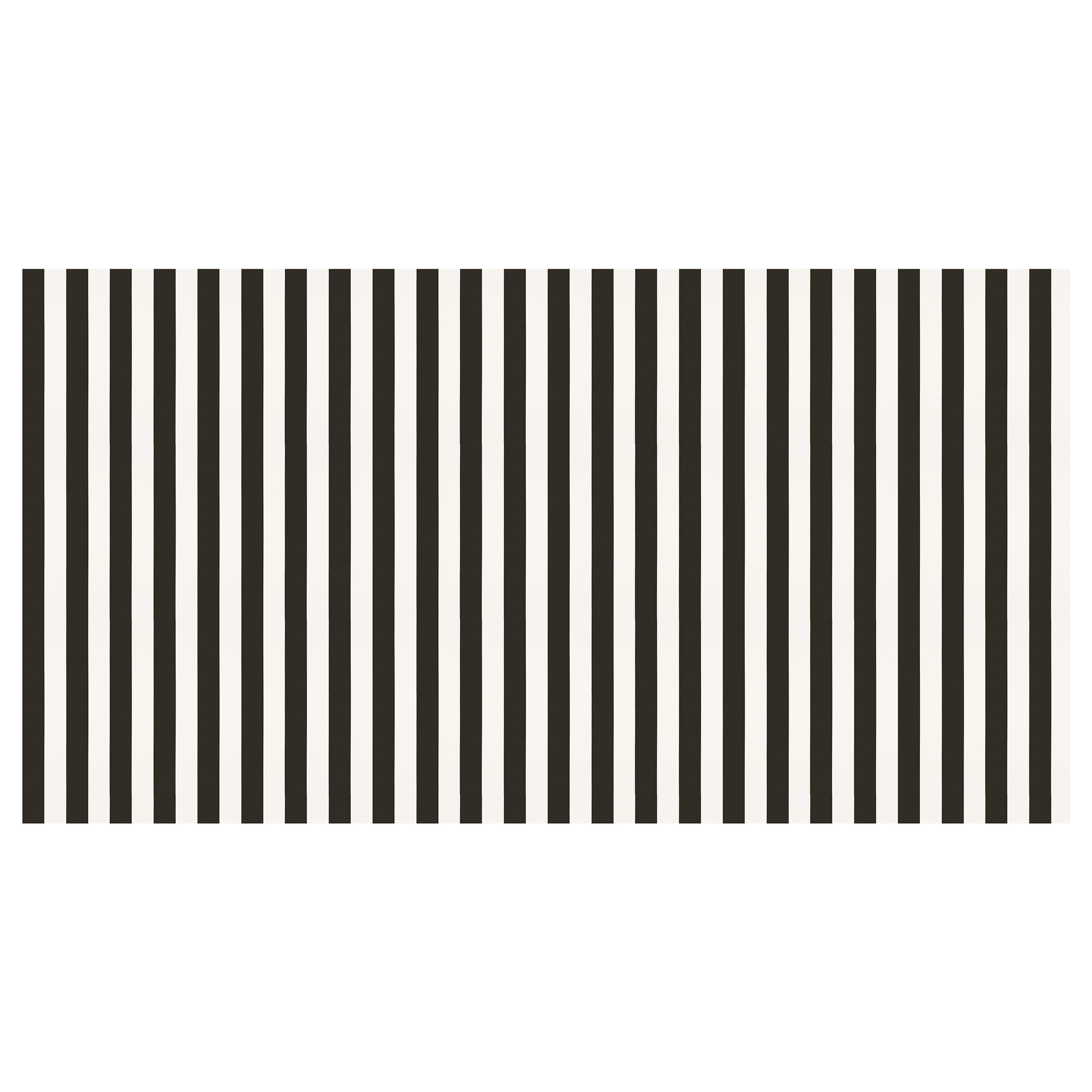 Meri Meri Black Striped Halloween Tablecloth (Pack of 1), Lightly Laminated Large Disposable Paper Tablecloth, Halloween Table Decorations, 102” x 54”, Festive Halloween Party Supplies - Image 3