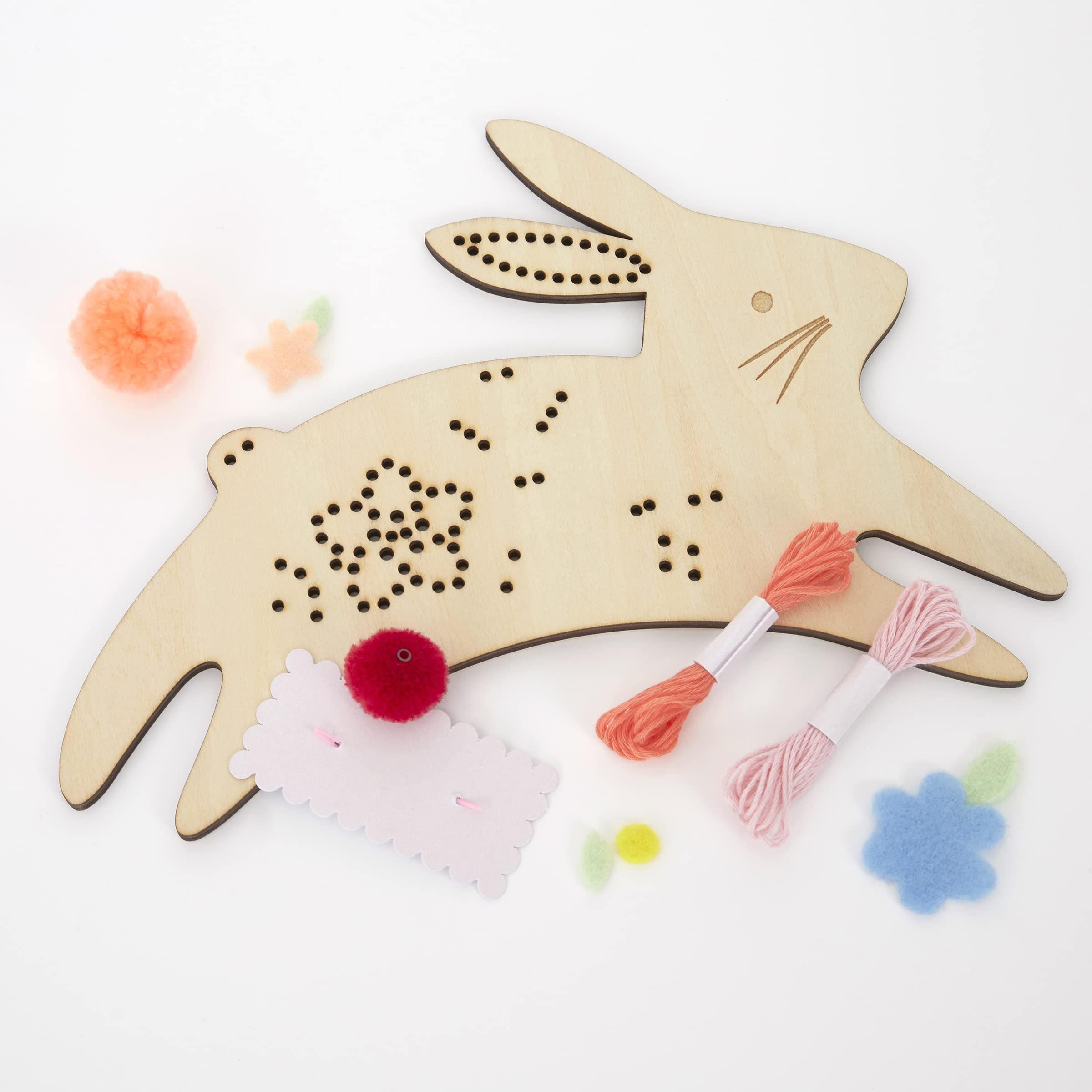 Meri Meri Bunny Embroidery Kit (Pack of 1) - Image 3