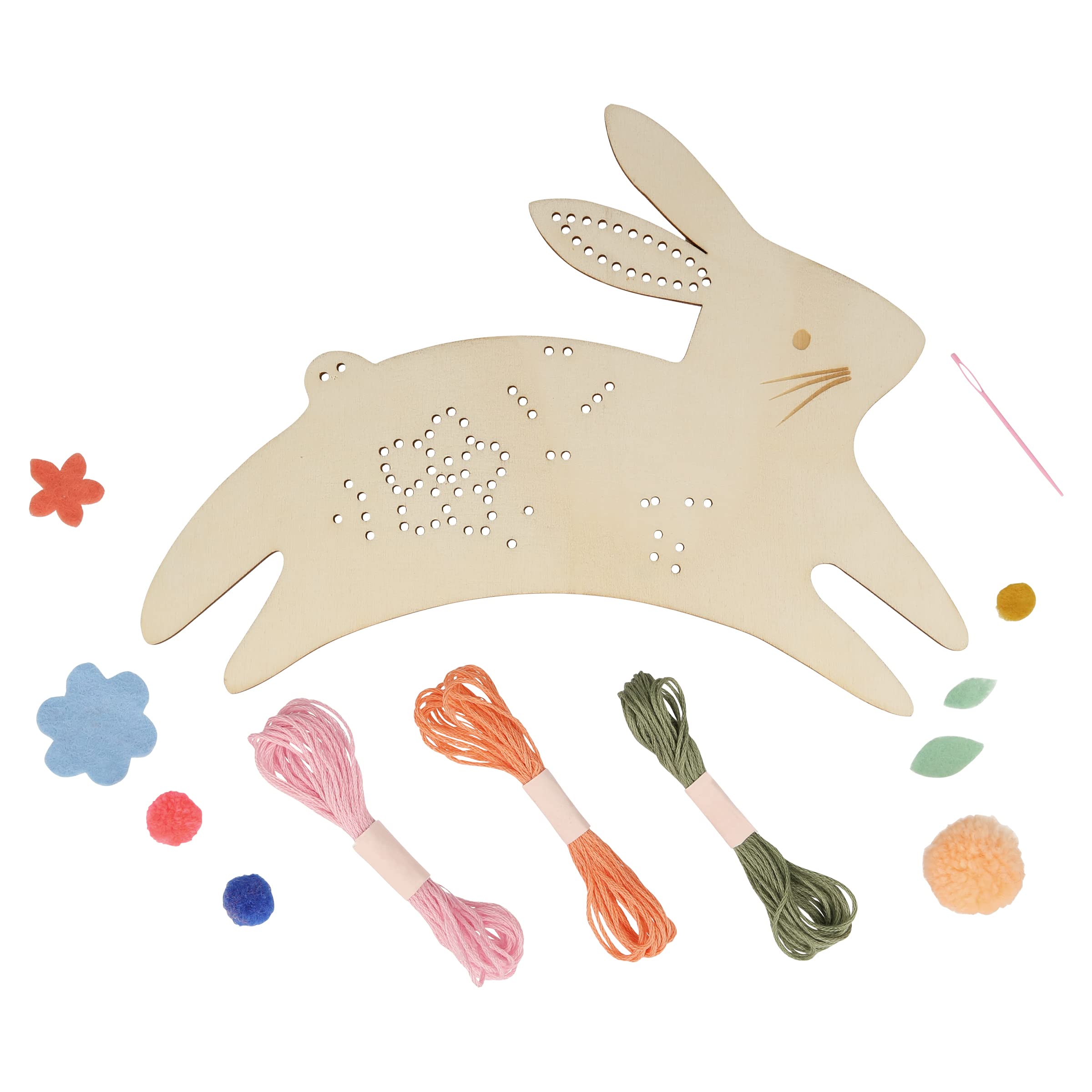 Meri Meri Bunny Embroidery Kit (Pack of 1) - Image 6