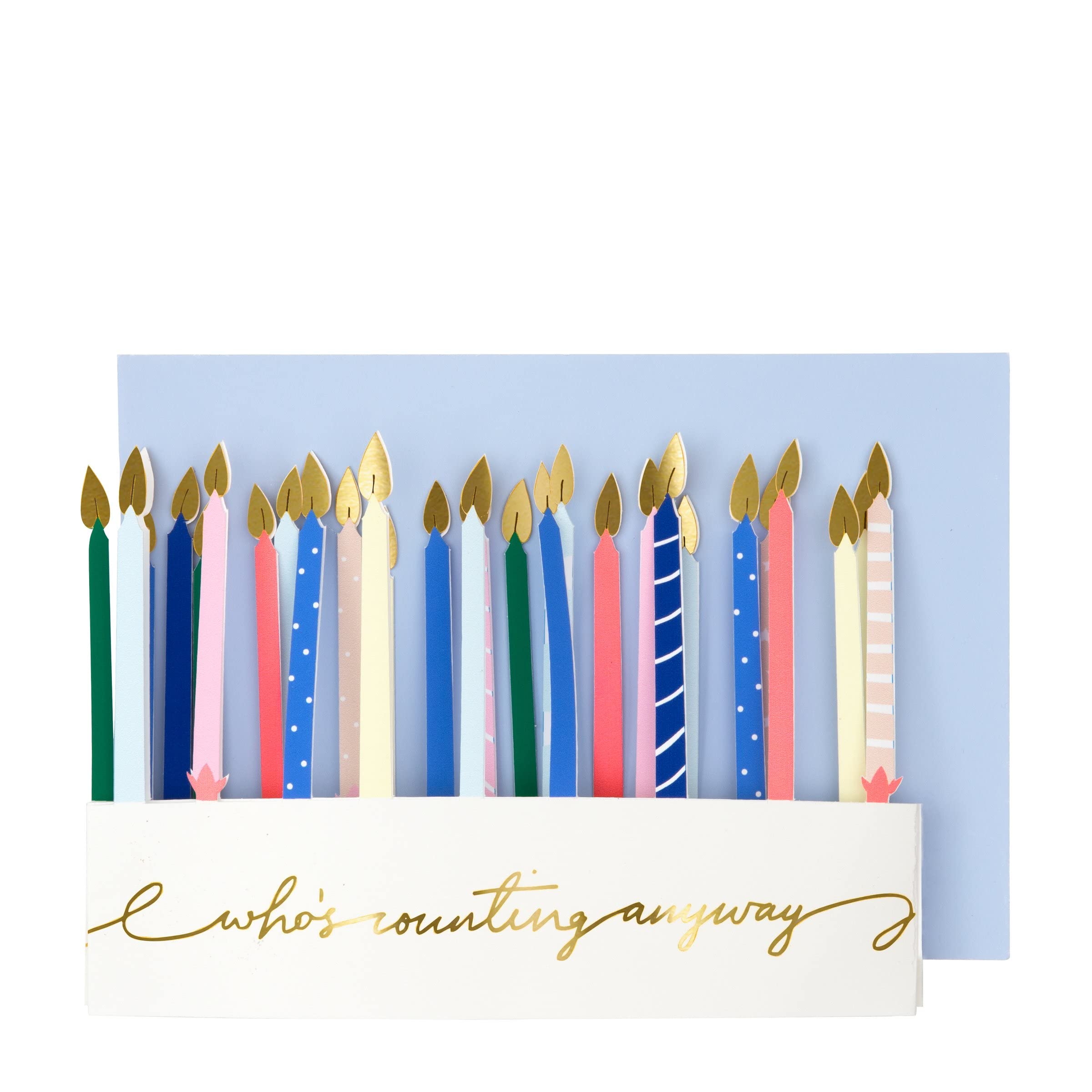 Meri Meri Candle Birthday Card (Pack of 1) - Image 2