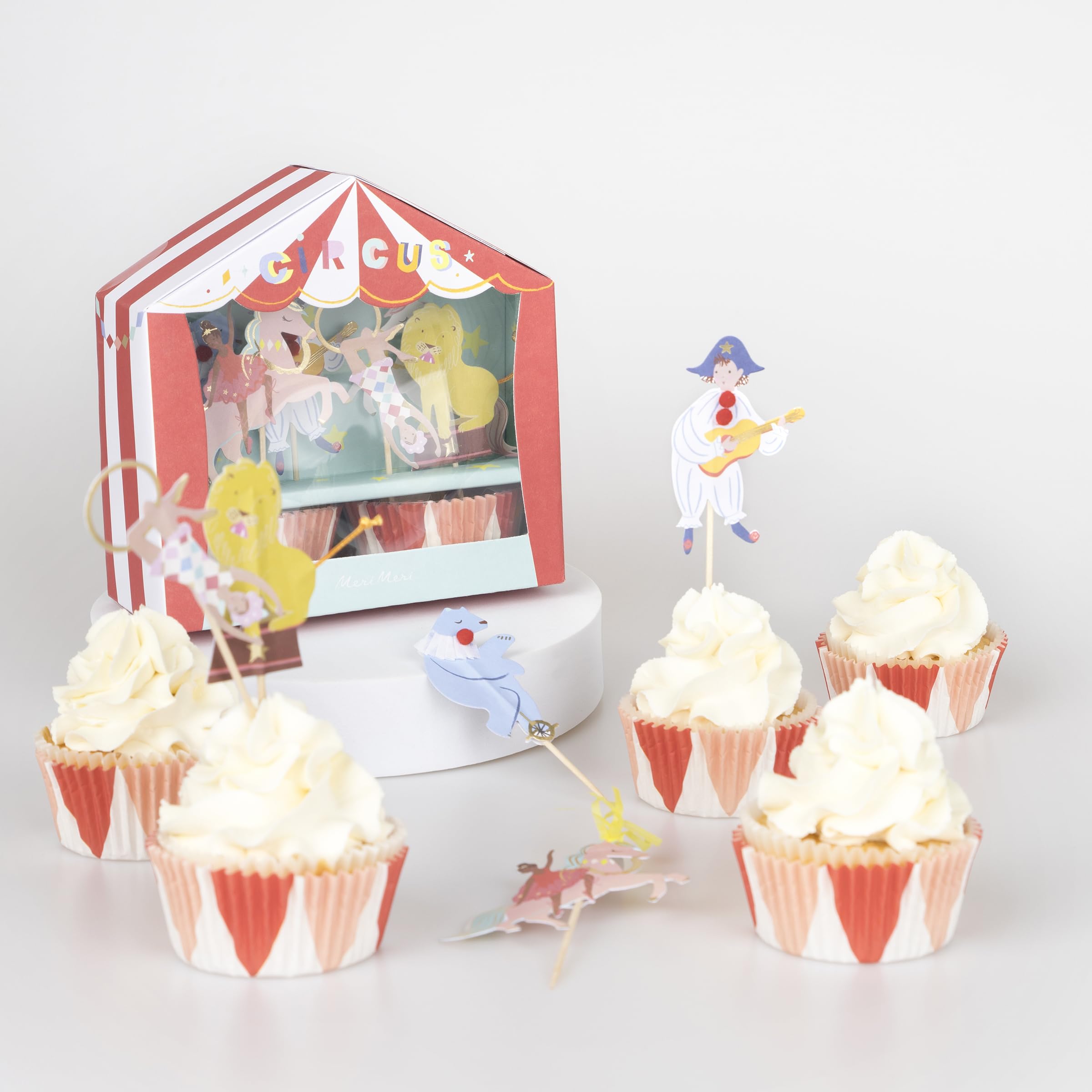 Meri Meri Circus Cupcake Kit (Pack of 24) - Image 2
