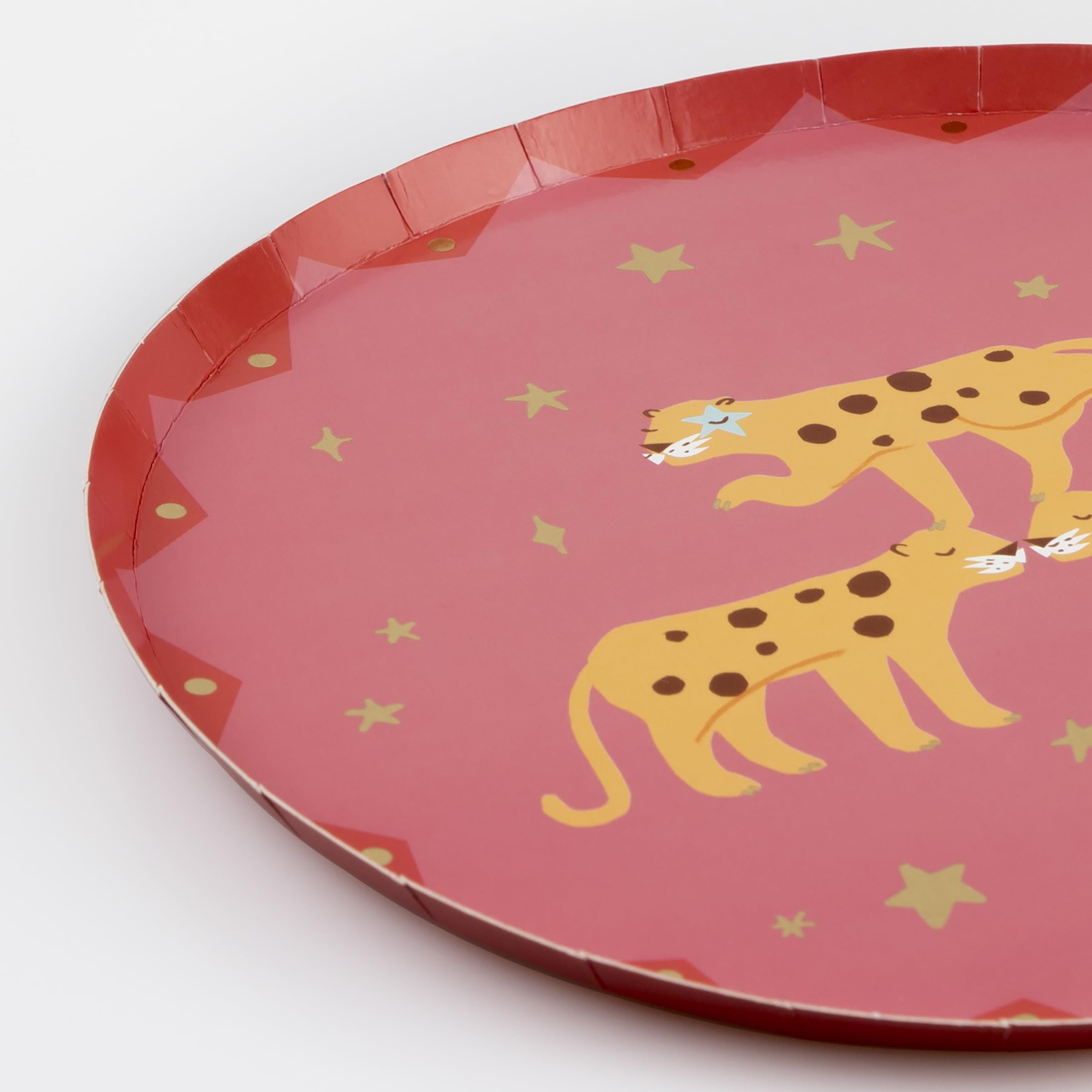 Meri Meri Circus Party Plates, Pack of 8 Disposable Paper Plates, Available in 2 Sizes – Perfect Circus Themed Party Decorations - Image 3
