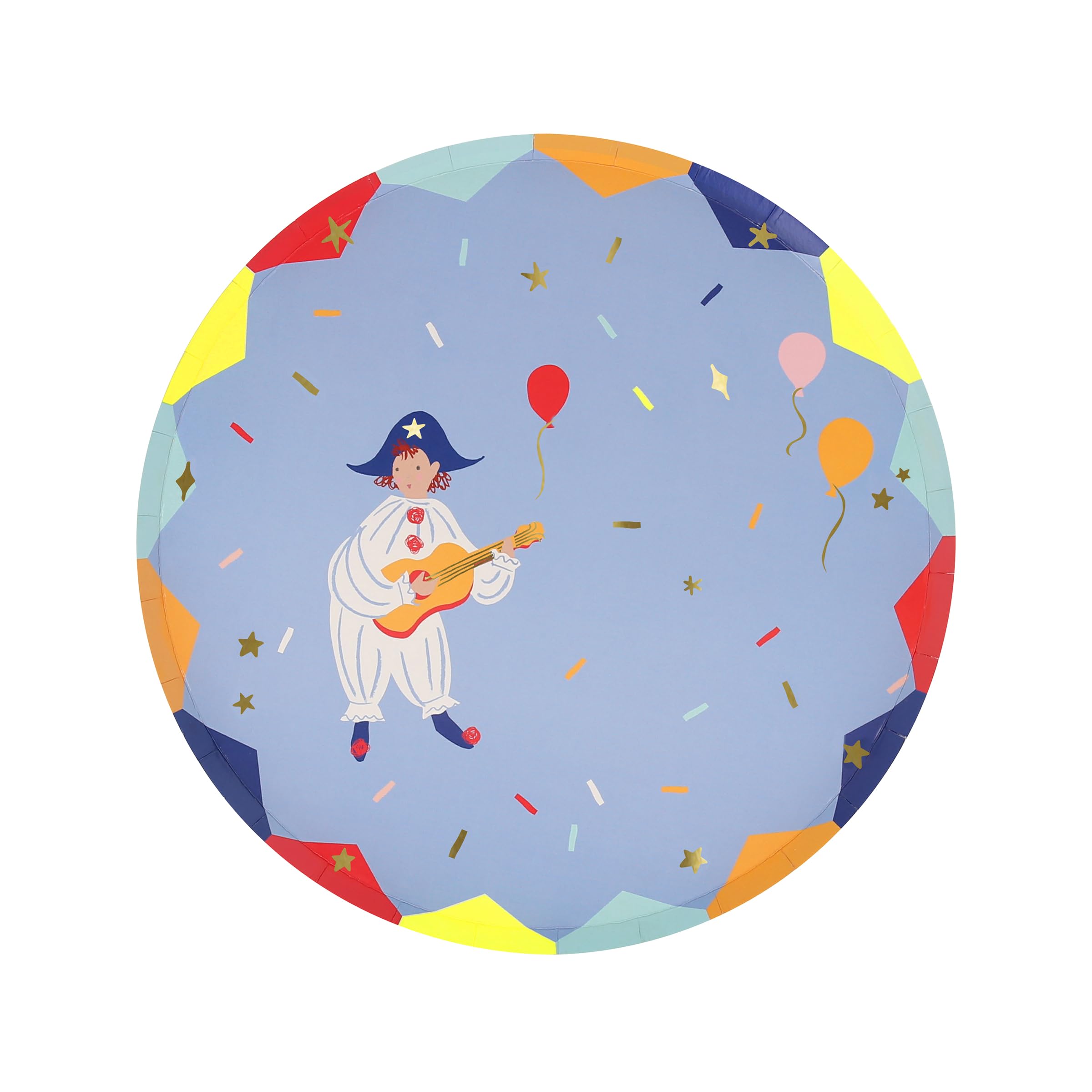 Meri Meri Circus Party Plates, Pack of 8 Disposable Paper Plates, Available in 2 Sizes – Perfect Circus Themed Party Decorations - Image 7