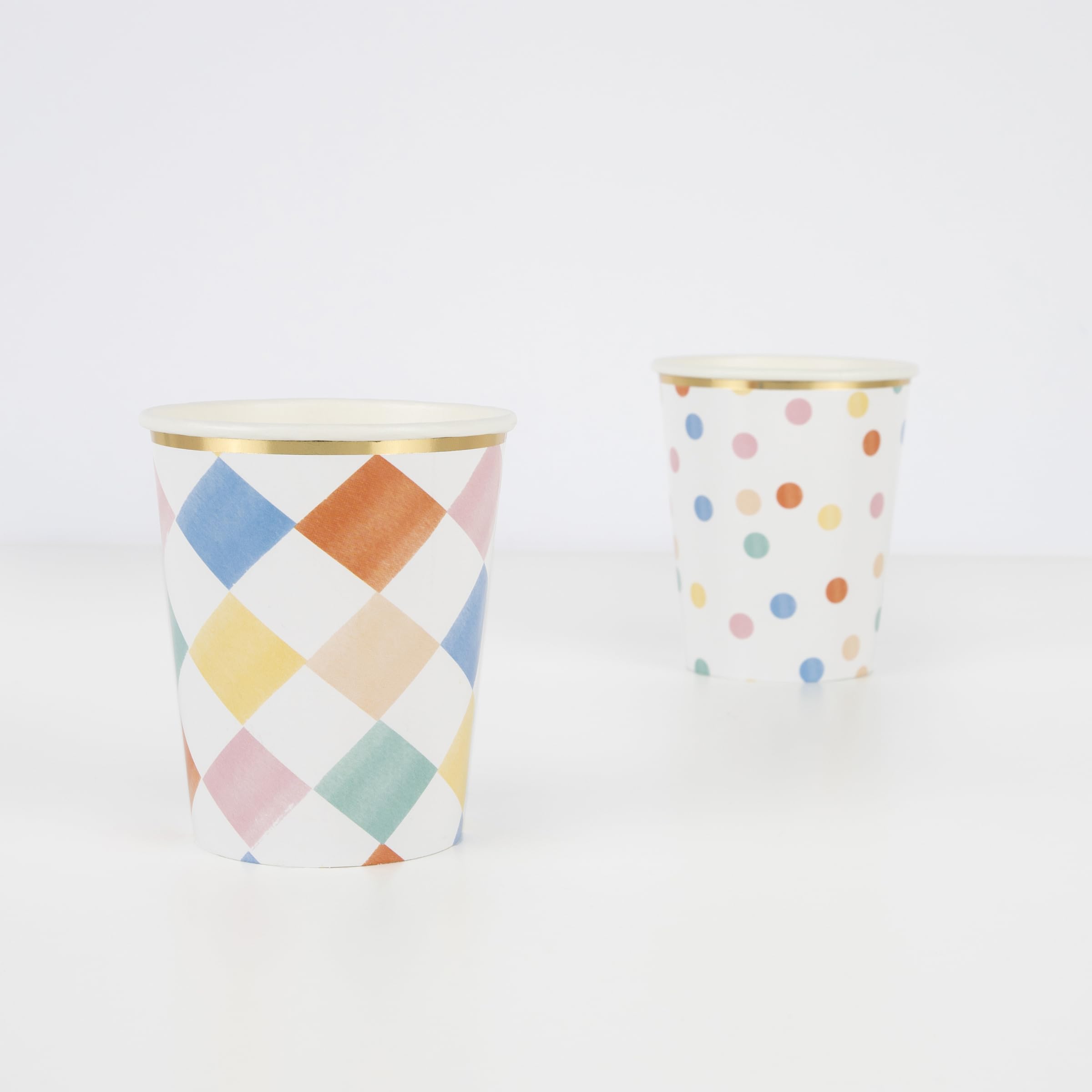 Meri Meri Colorful Pattern Cups (Pack of 8) - Image 3