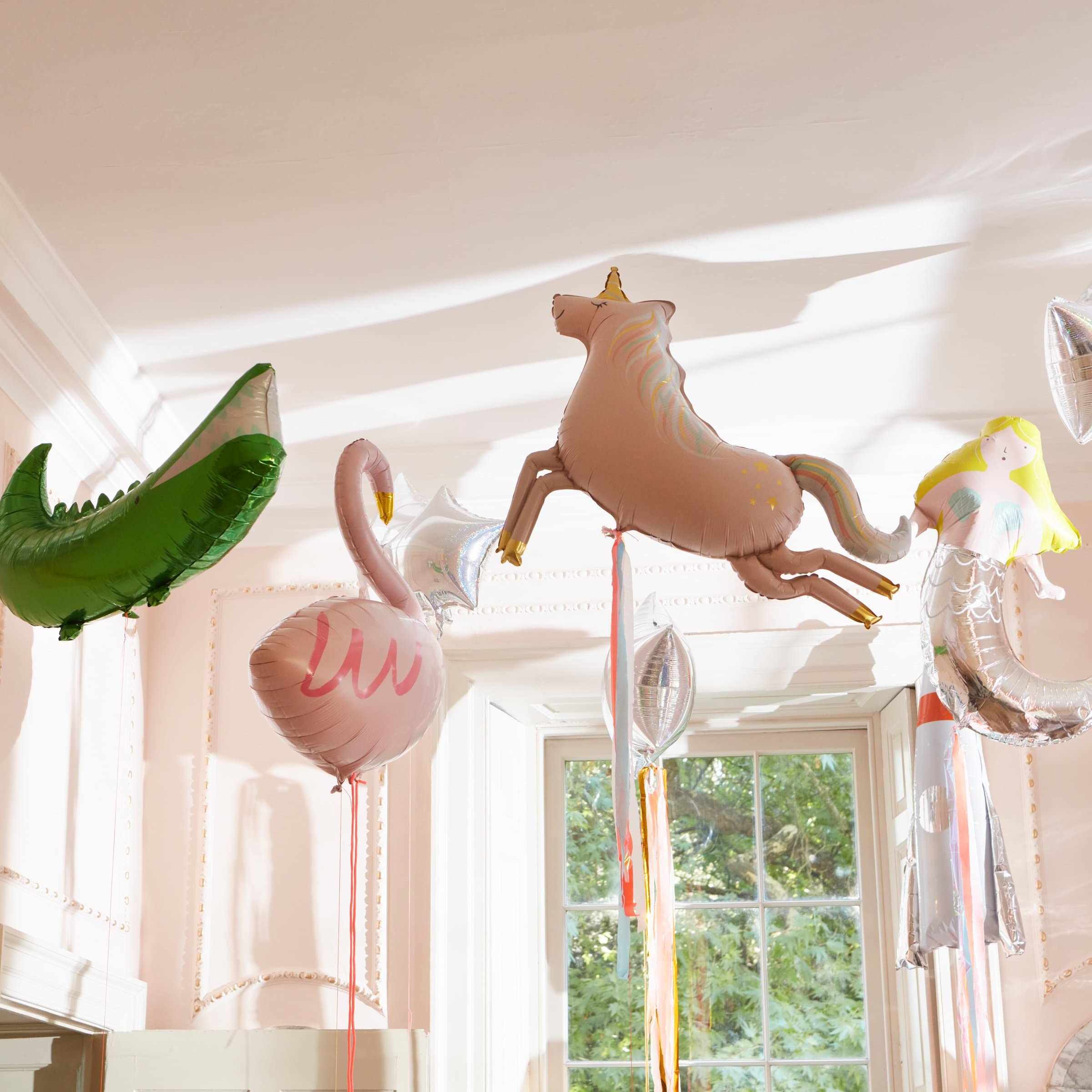 Meri Meri Crocodile Mylar Balloon - Image 3