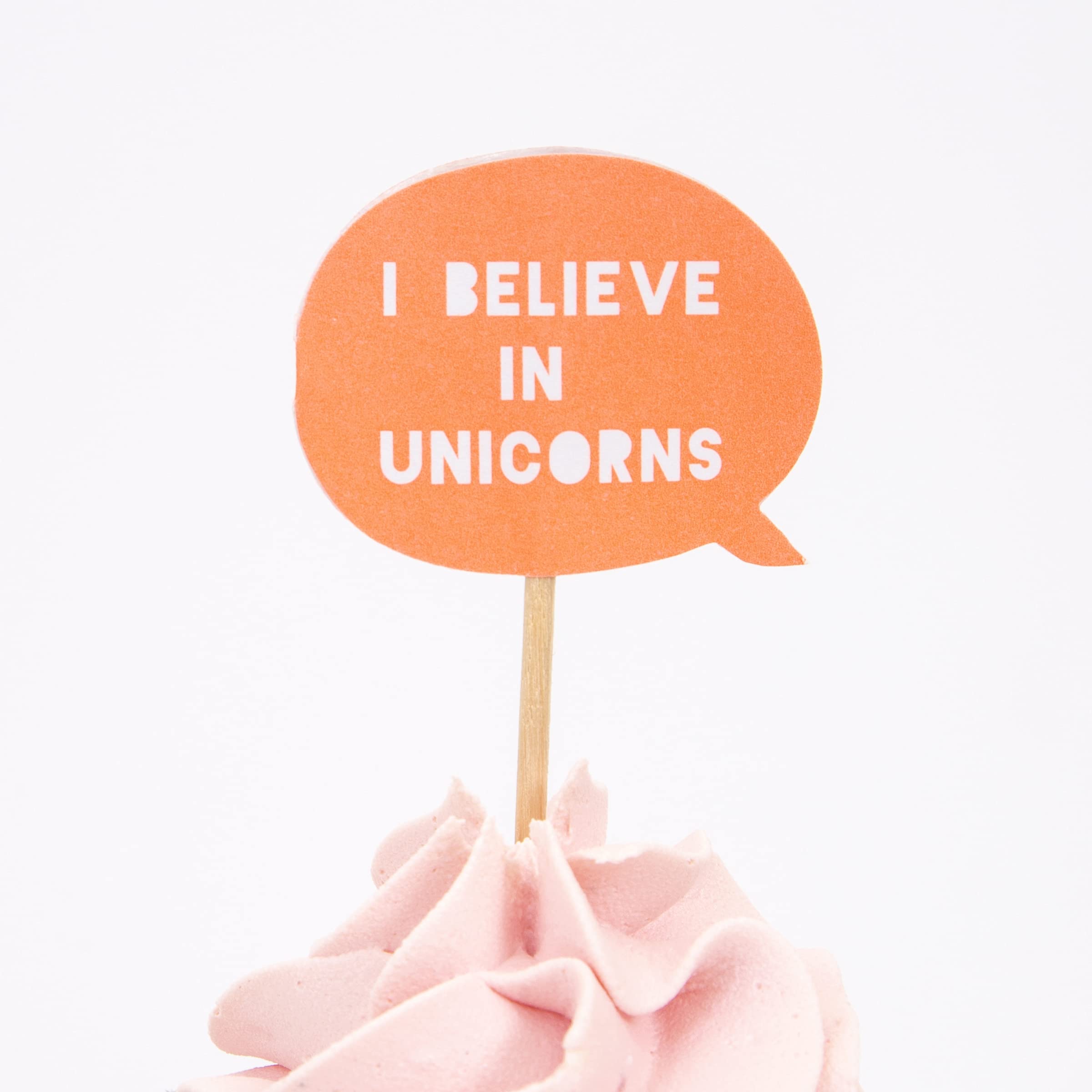 Meri Meri, Cupcake Kit, I Believe In Unicorns - Pack of 24 - Image 4