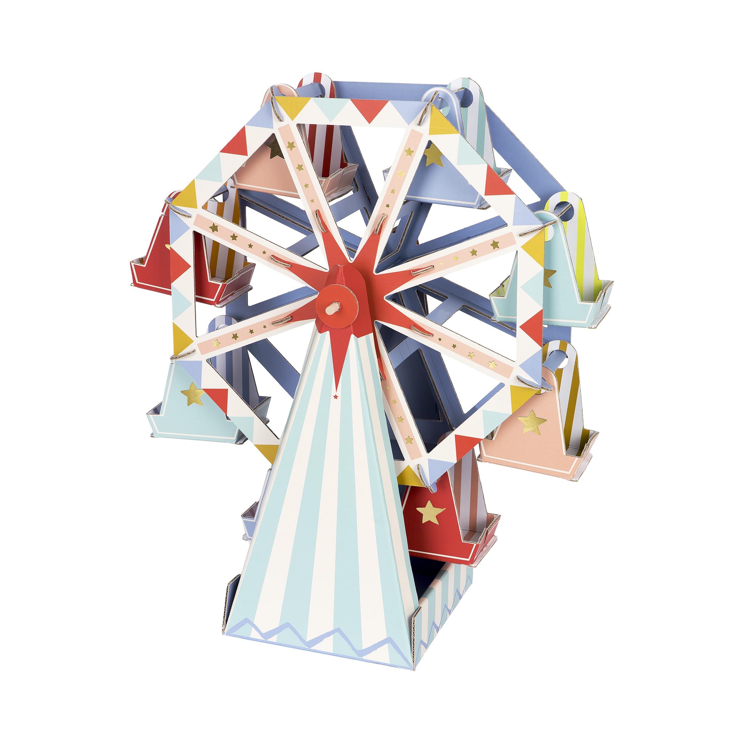 Meri Meri Cupcake & Sweet Treat Ferris Wheel Centerpiece (Pack of 1) - Image 3