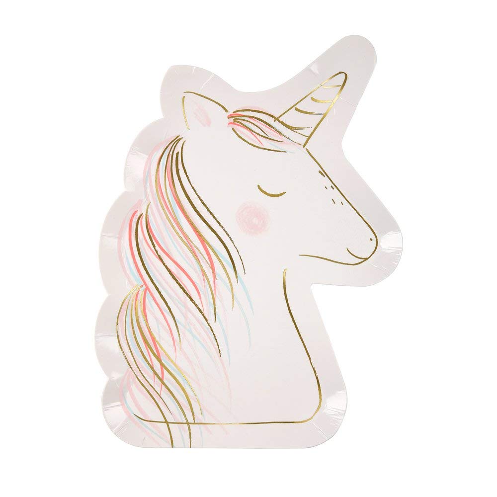 Meri Meri Disposable Birthday Party Plates, Pack of 8 Fun Shaped Disposable Plates for Princess Party, Kid’s Birthday Supplies - Image 5