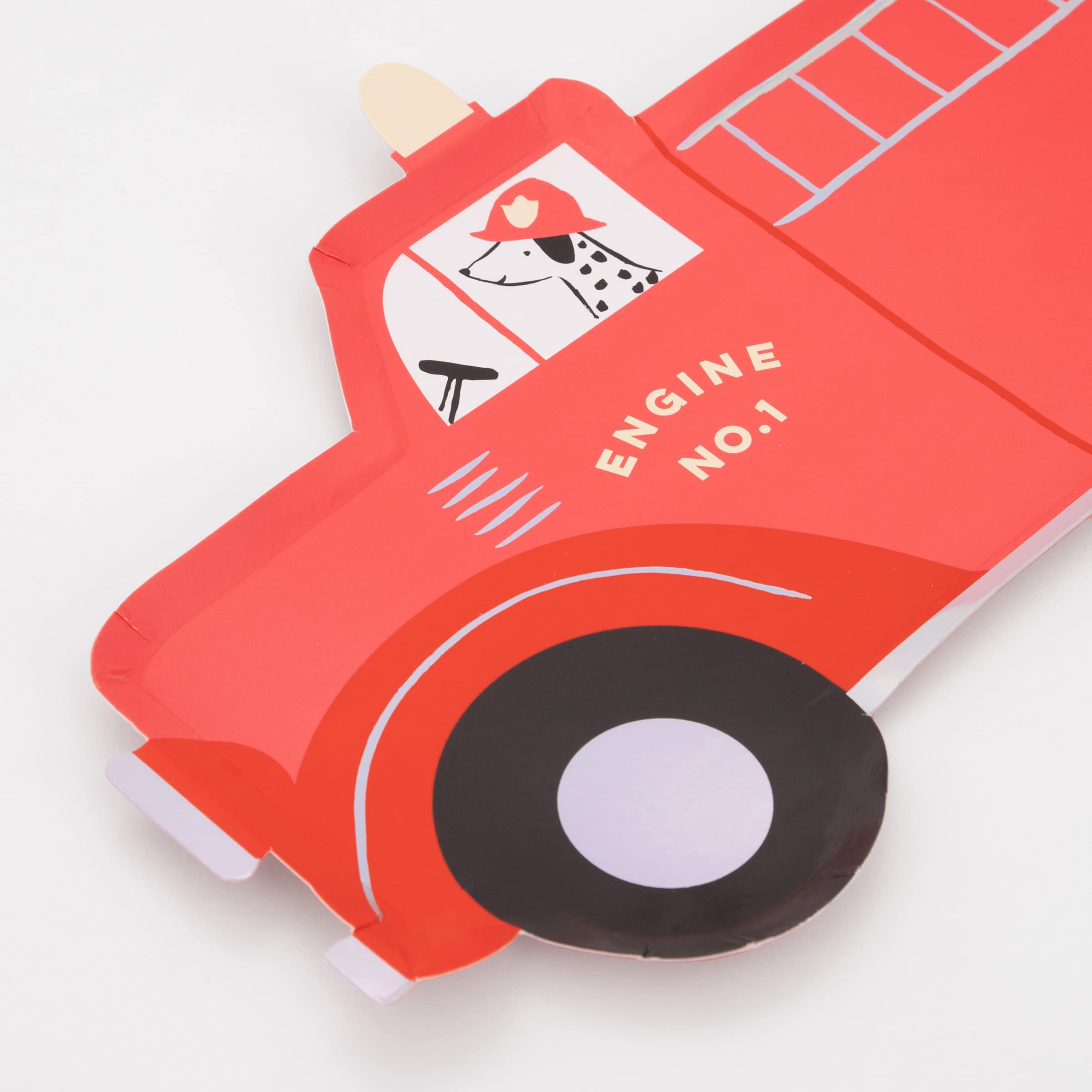 Meri Meri Disposable Birthday Party Plates, Pack of 8 Fun Shaped Disposable Plates for Party - Planes, Train & Cars Kid’s Birthday Supplies - Image 3