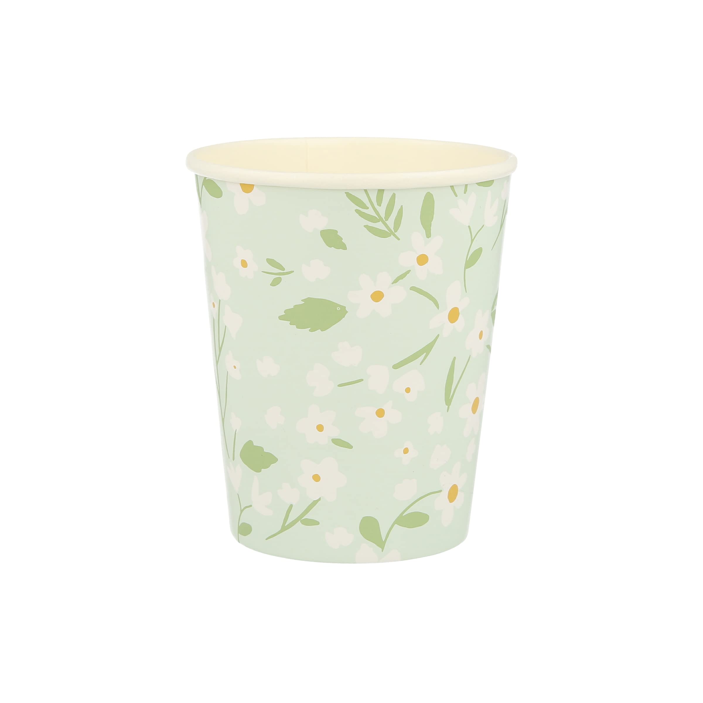 Meri Meri Ditsy Floral Cups (Pack of 12), Floral Paper Cups, 9oz Disposable Paper Cups, Sized for Kids & Adults, Ideal for Hot or Cold Party Drinks - Image 5