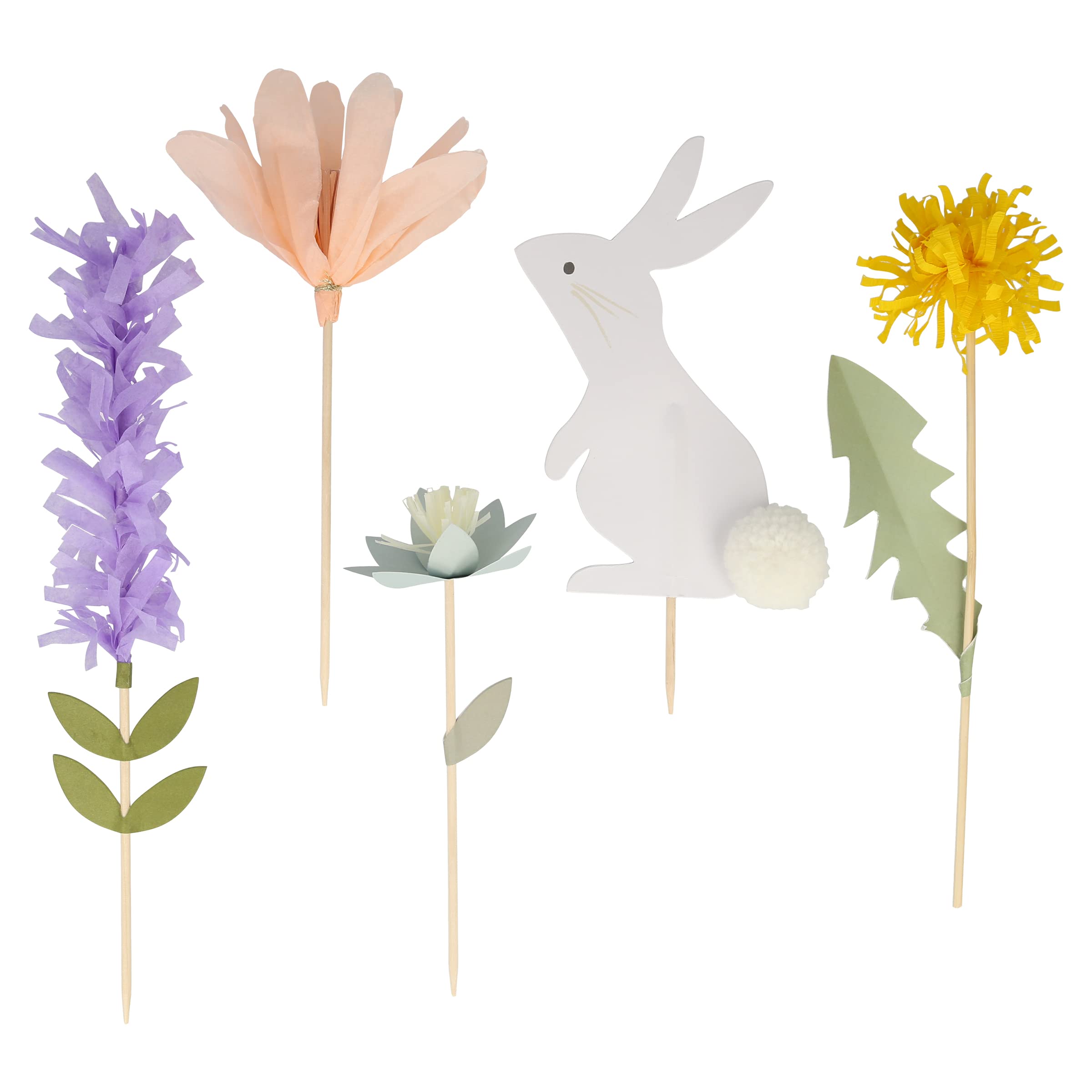 Meri Meri Easter Cake Toppers (Pack of 5) - Easter - Image 4