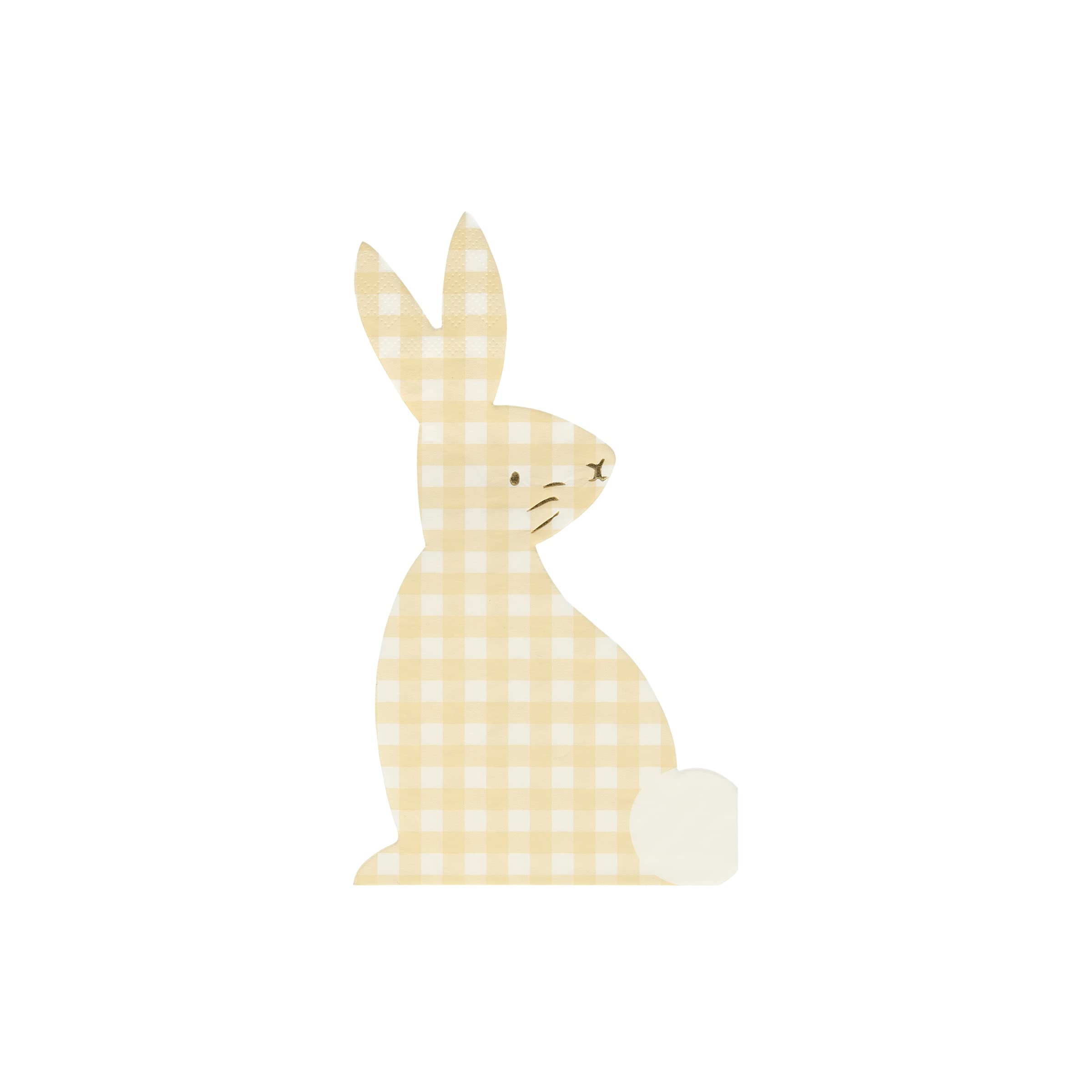 Meri Meri Easter Foiled Napkins (Pack of 16), 3-Ply Disposable Paper Easter Napkins - Image 7