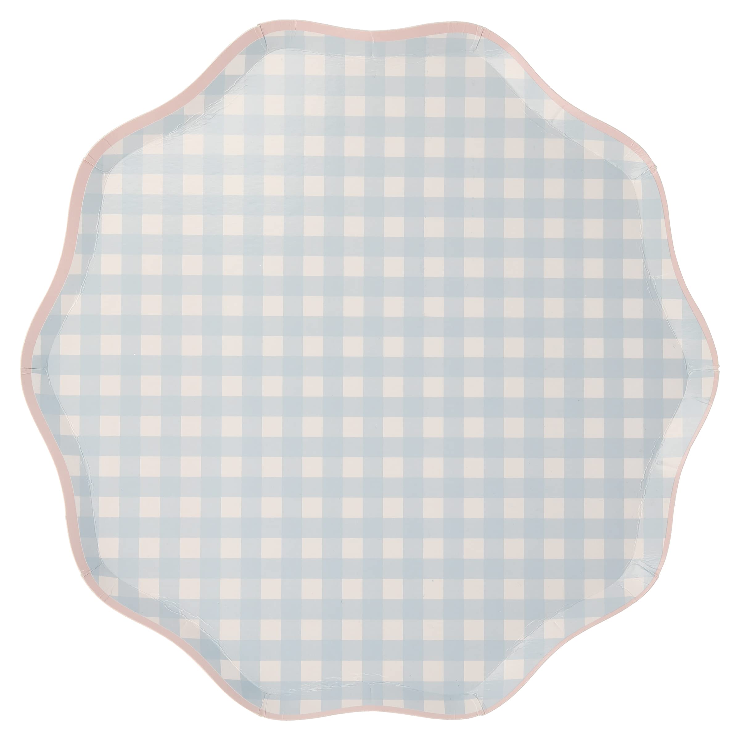 Meri Meri Easter Gingham Paper Plates, Pack of 12 Disposable Plates for Party, Festive Easter Party Decorations - Image 4
