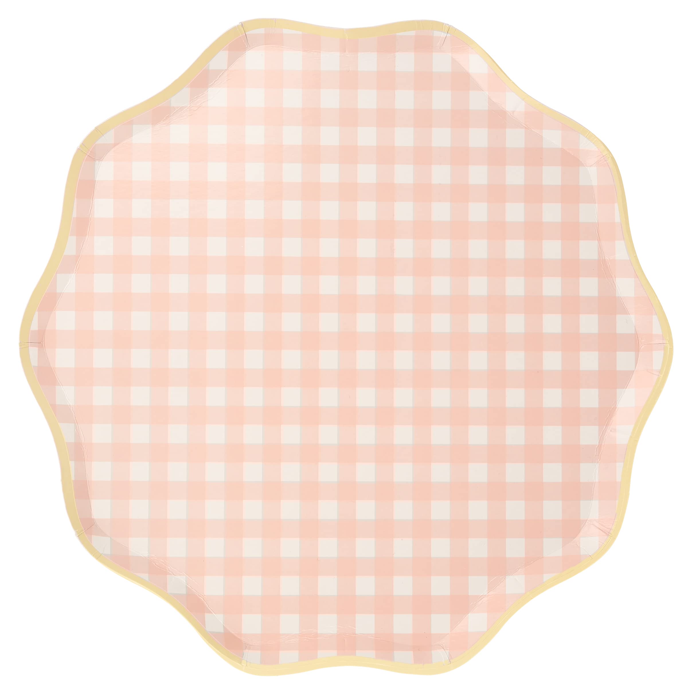 Meri Meri Easter Gingham Paper Plates, Pack of 12 Disposable Plates for Party, Festive Easter Party Decorations - Image 6
