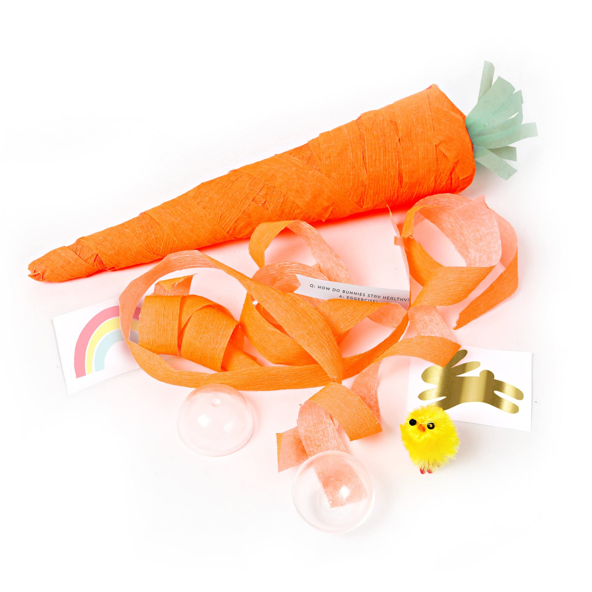 Meri Meri Easter Surprise Carrots (Pack of 4), Easter Party Favors, Table Decorations, Ages 3+ - Image 4