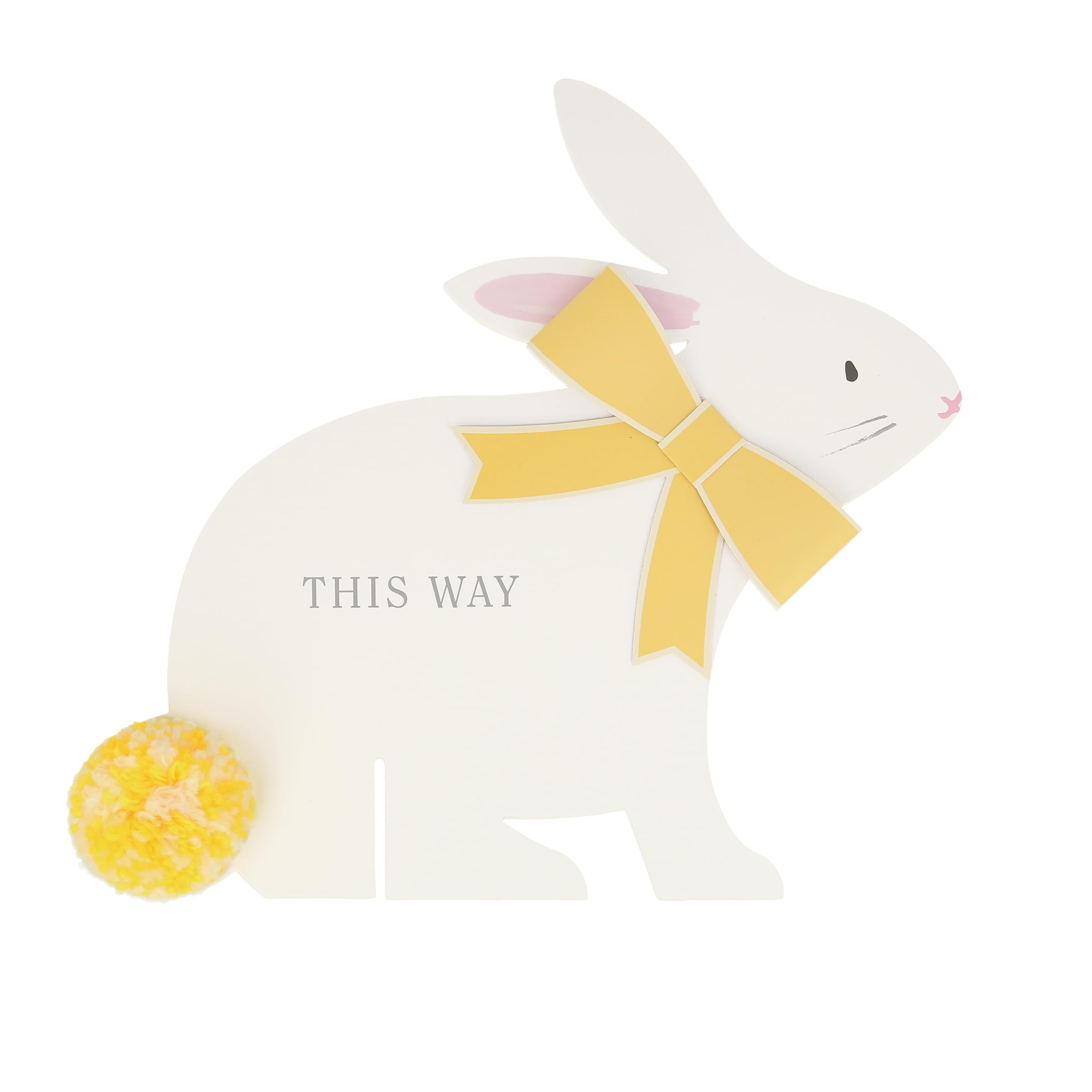 Meri Meri Egg Hunt Kit (Pack of 1), Easter Egg Hunt Decorations and Signs, Cute Bunny Direction Signs - Image 7