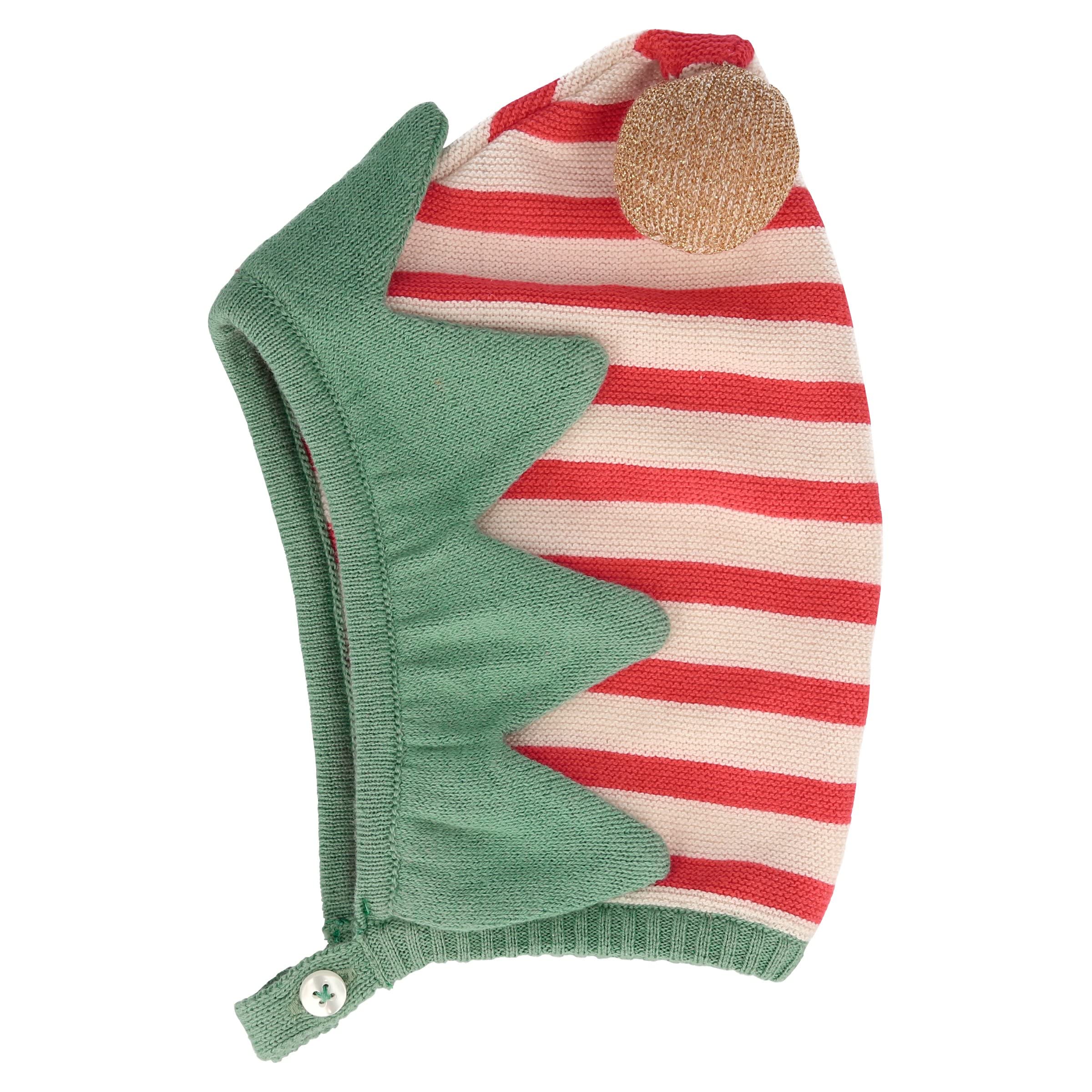Meri Meri Elf Baby Bonnet (Pack of 1) Multicolored - Image 5