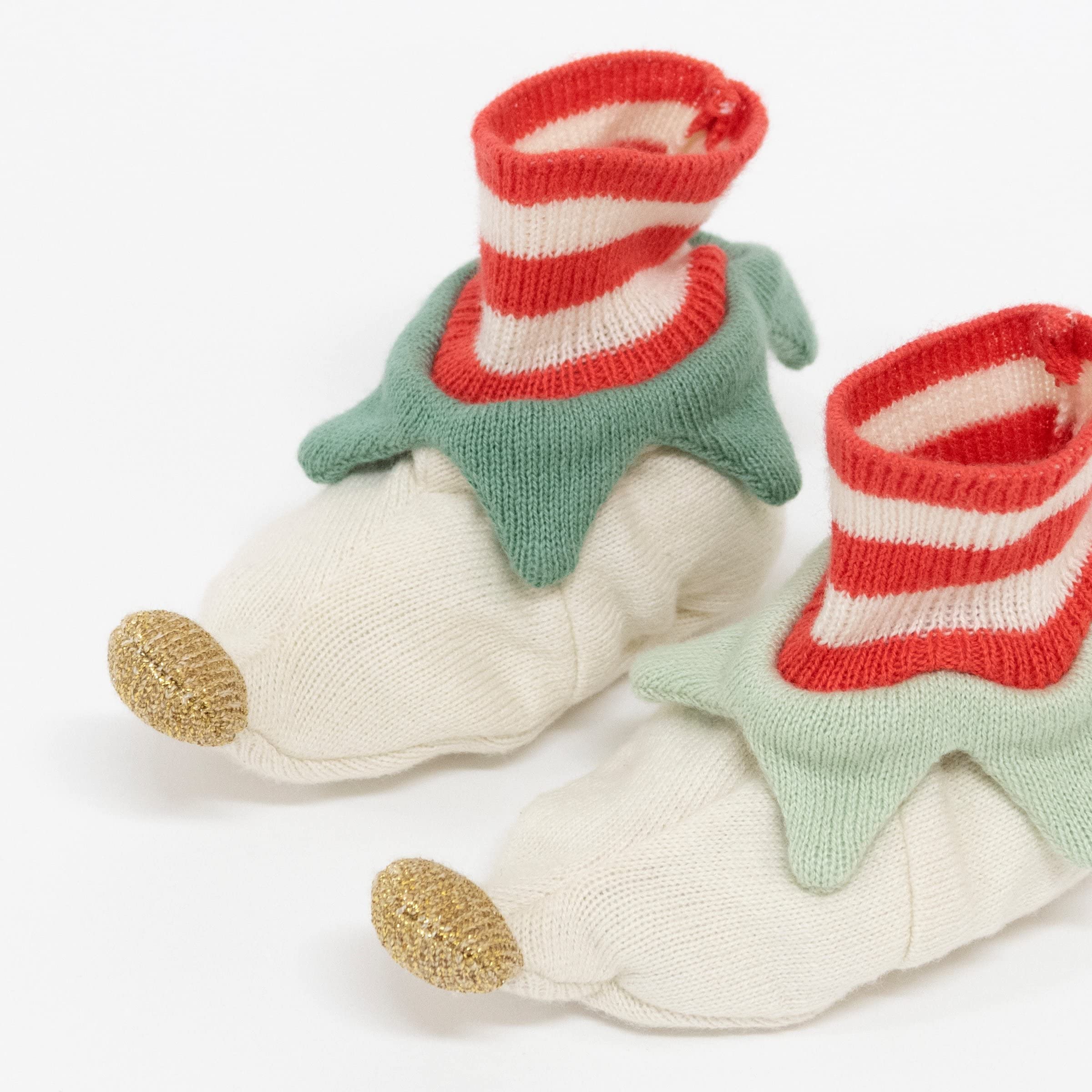 Meri Meri Elf Baby Booties (Pack of 1) - Image 3