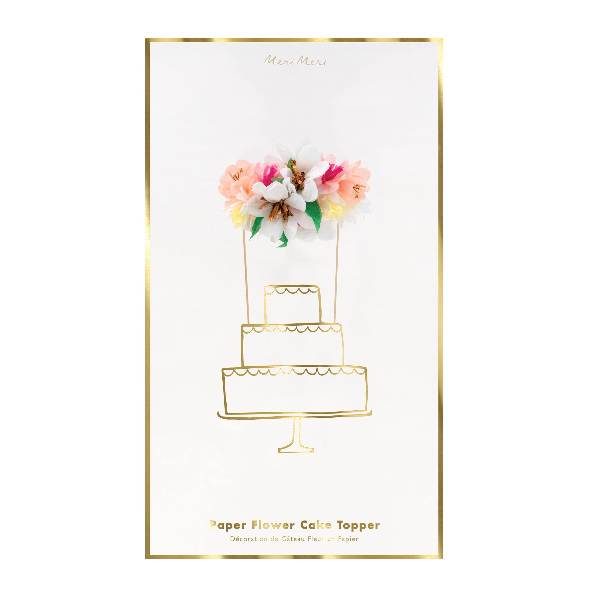 Meri Meri Flower Bouquet Cake Topper (Pack of 1) - Image 4