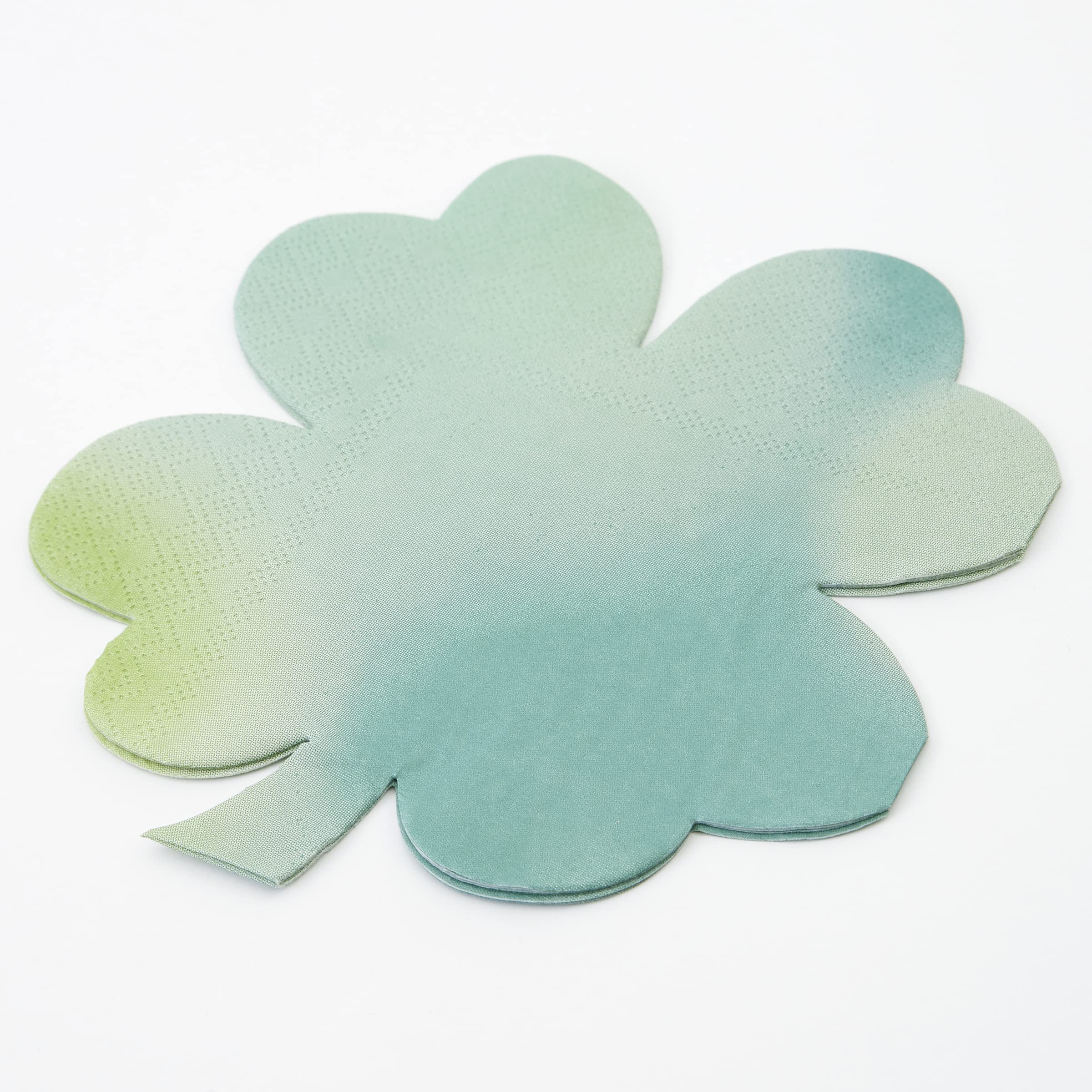 Meri Meri Four Leaf Clover Napkins (Pack of 20), Shamrock Cocktail Napkins, Thick & Absorbent 3-Ply Paper, Disposable St Patrick's Day Napkins - Image 4