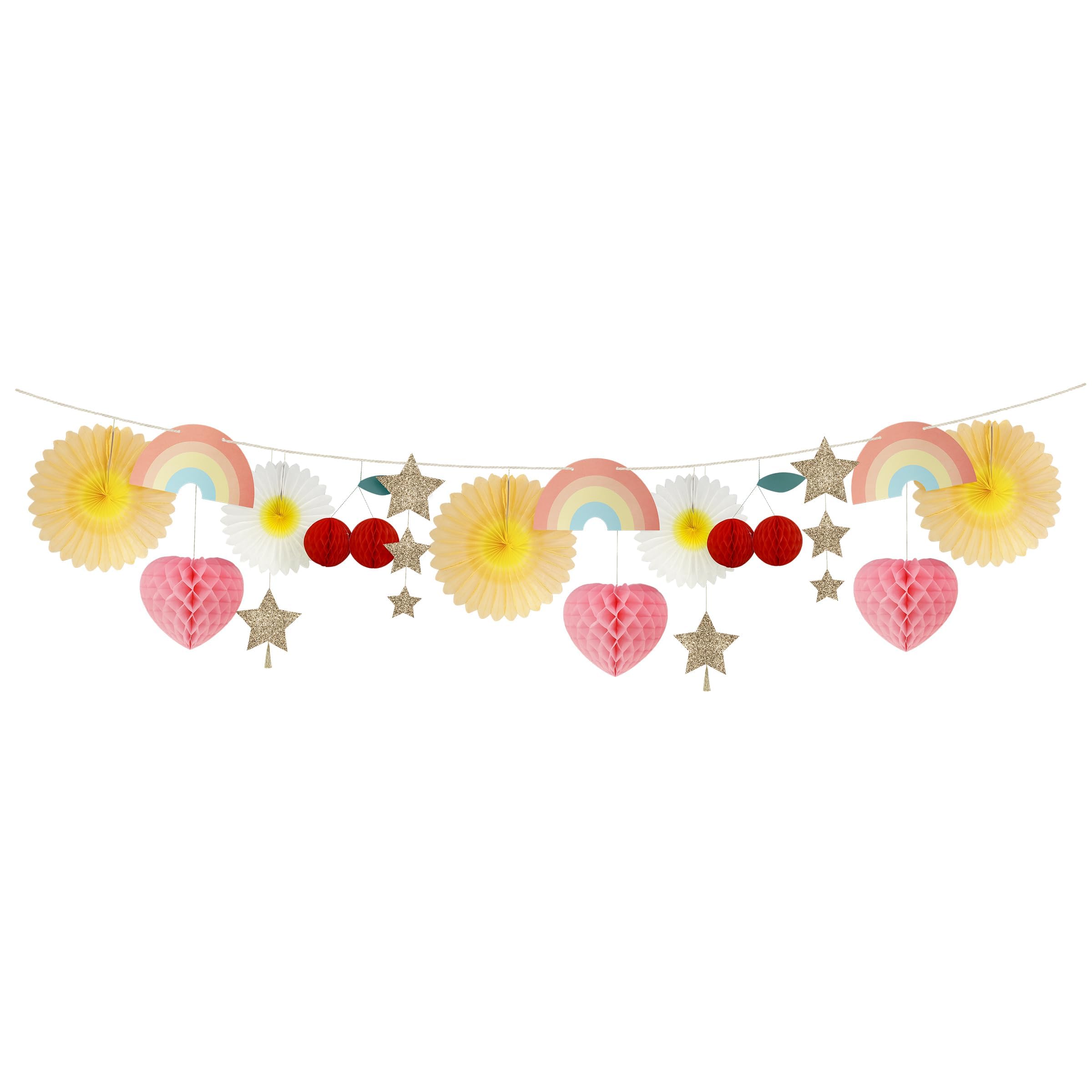 Meri Meri Fun Icons Giant Party Banner (Pack of 1), 11' Party Decorations (15' Including Excess Cord), Meri Meri Party Decorations - Image 3
