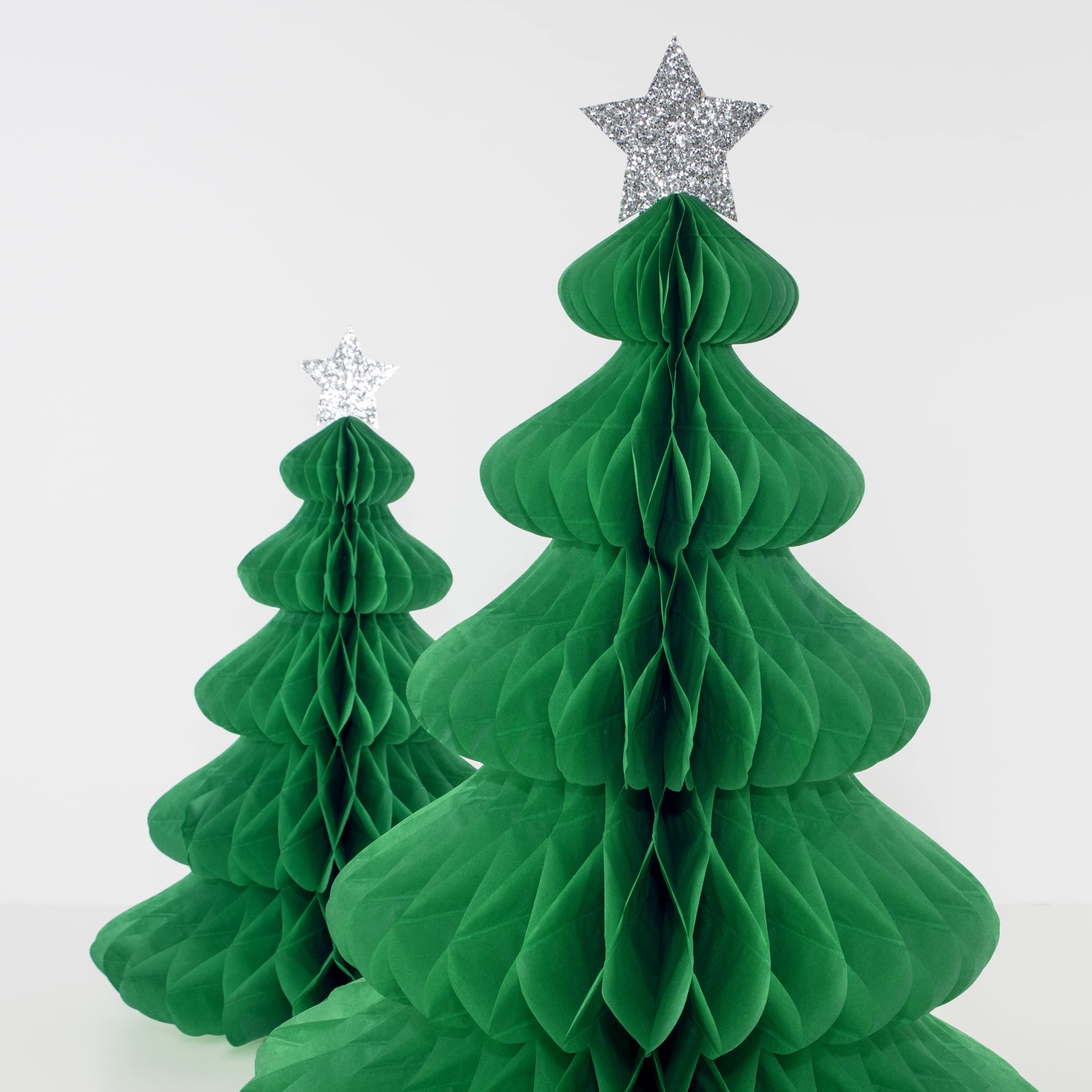 Meri Meri Giant Honeycomb Trees (Pack of 2) - Image 3