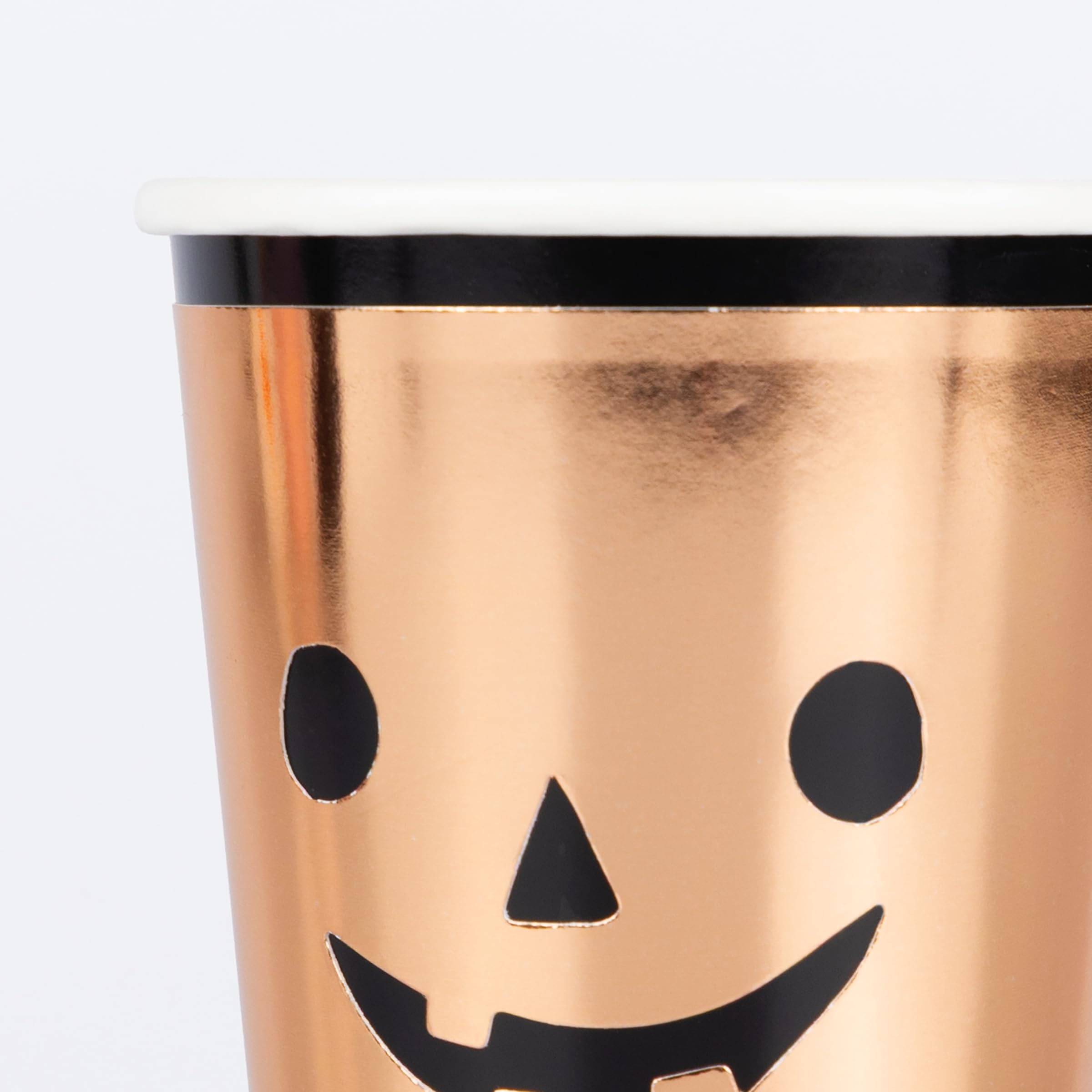 Meri Meri Halloween Cups (Pack of 8), Paper Halloween Party Cups, Disposable, 9oz., Sized for Kids & Adults, Ideal for Hot or Cold Drinks, Party Supplies - Image 2