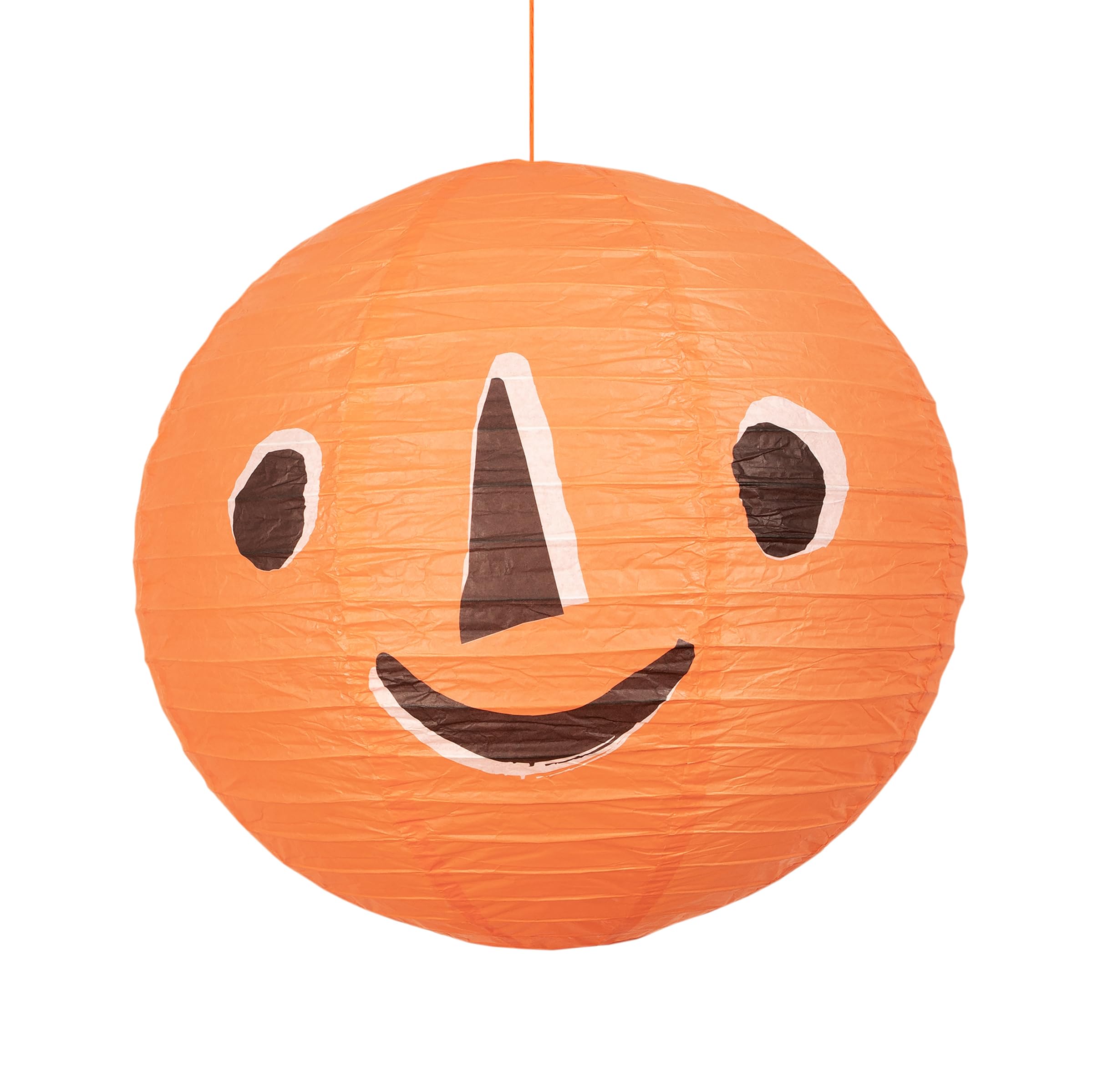 Meri Meri Halloween Lanterns (Pack of 3), 1 Orange Pumpkin, 1 White Ghost, 1 Black Bats, Includes Frames and Hanging Chords, Halloween Party Decorations, Reusable, 16" - 20" - Image 5