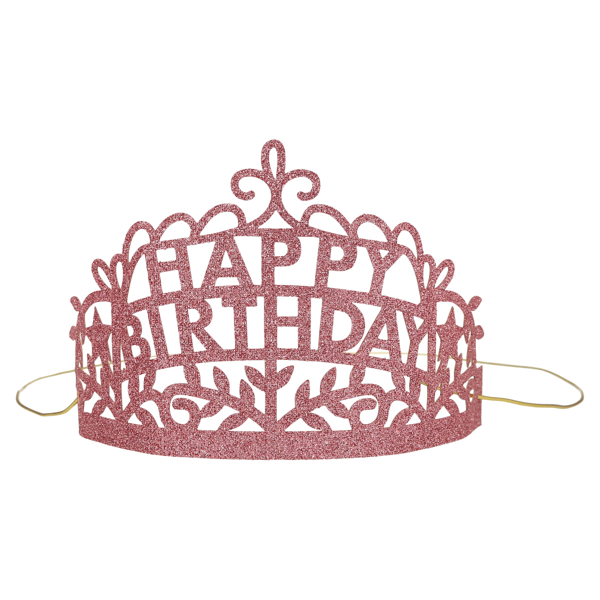 Meri Meri Happy Birthday Party Tiaras (Pack of 8) - Image 4