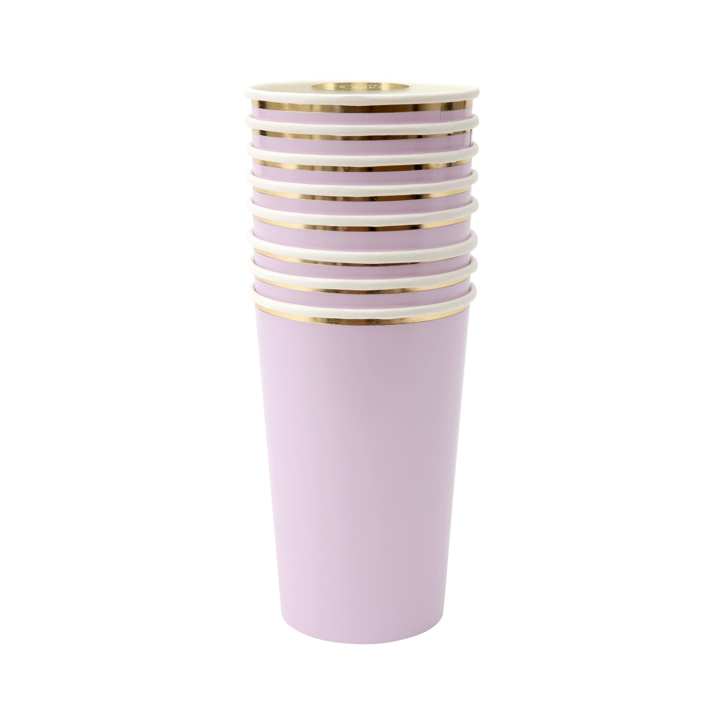 Meri Meri Lilac Highball Cups (Pack of 8) - Image 3