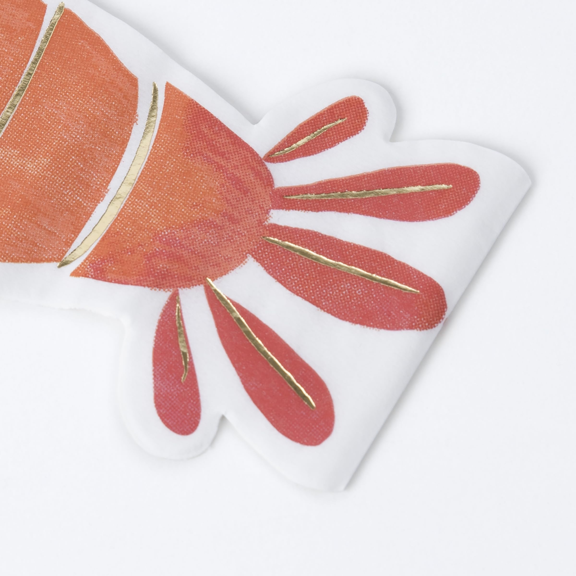 Meri Meri Lobster Napkins (Pack of 16), Thick & Absorbent 3-Ply Paper Napkins, Disposable - Image 4