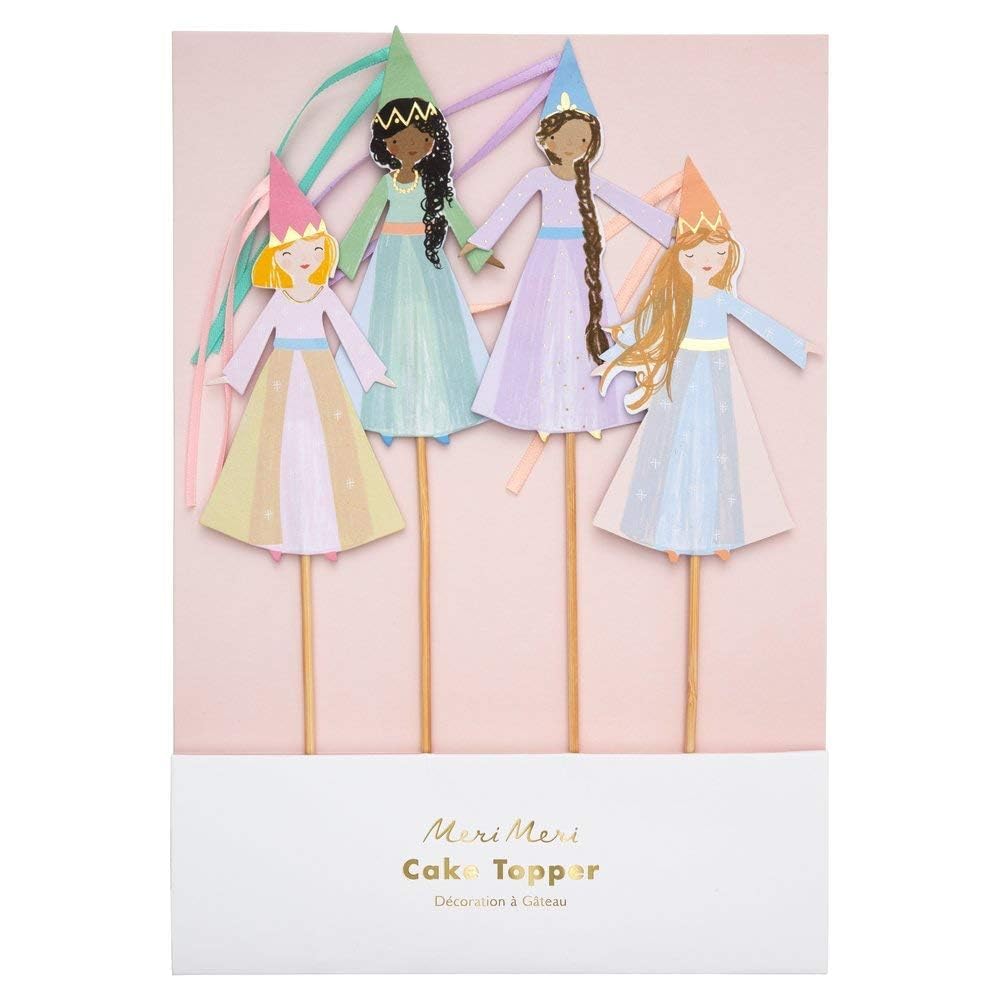 Meri Meri Magical Princess Cake Toppers (Pack of 4) - Image 3