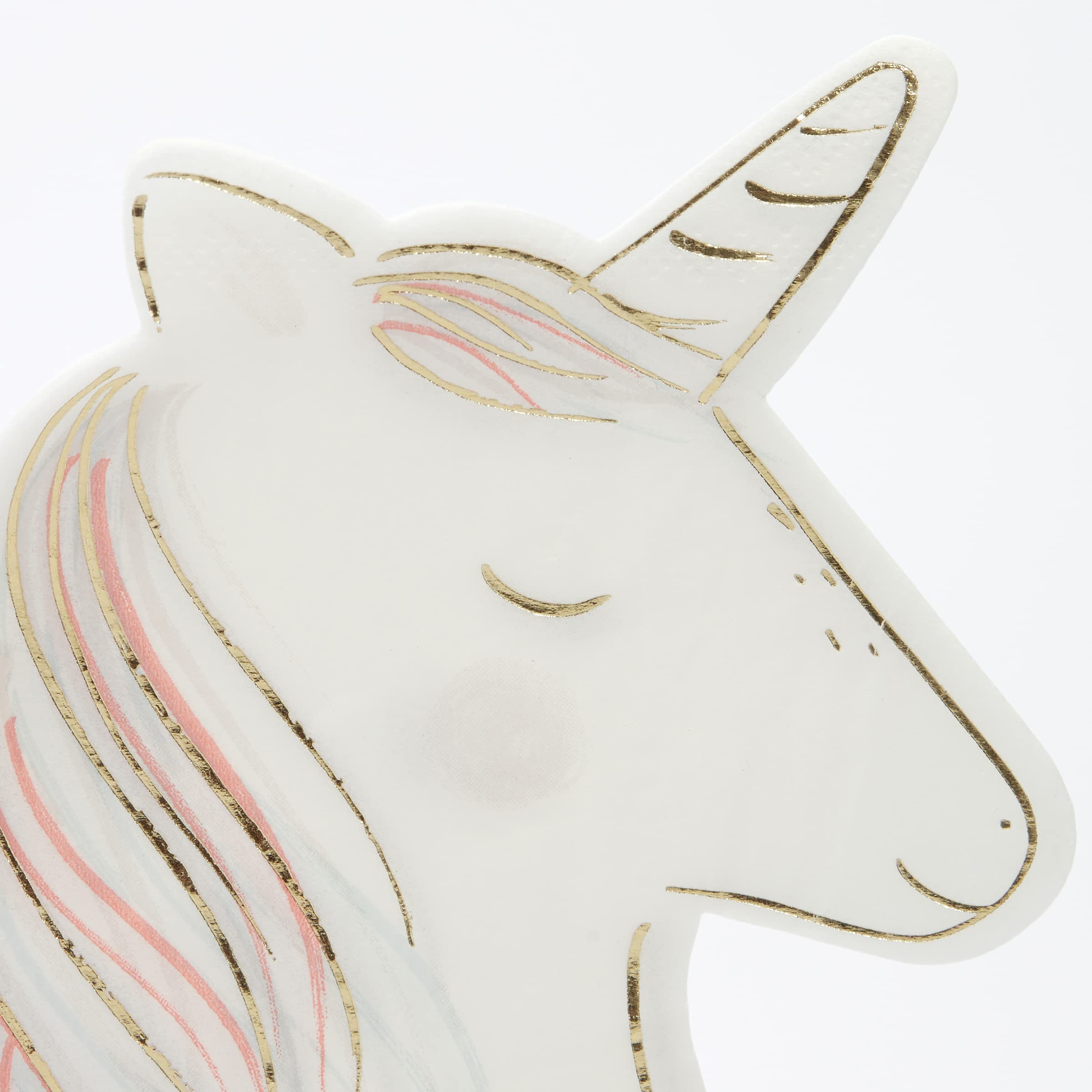 Meri Meri Magical Unicorn Napkins (Pack of 16), Thick & Absorbent 3-Ply Paper Napkins, Disposable - Image 2