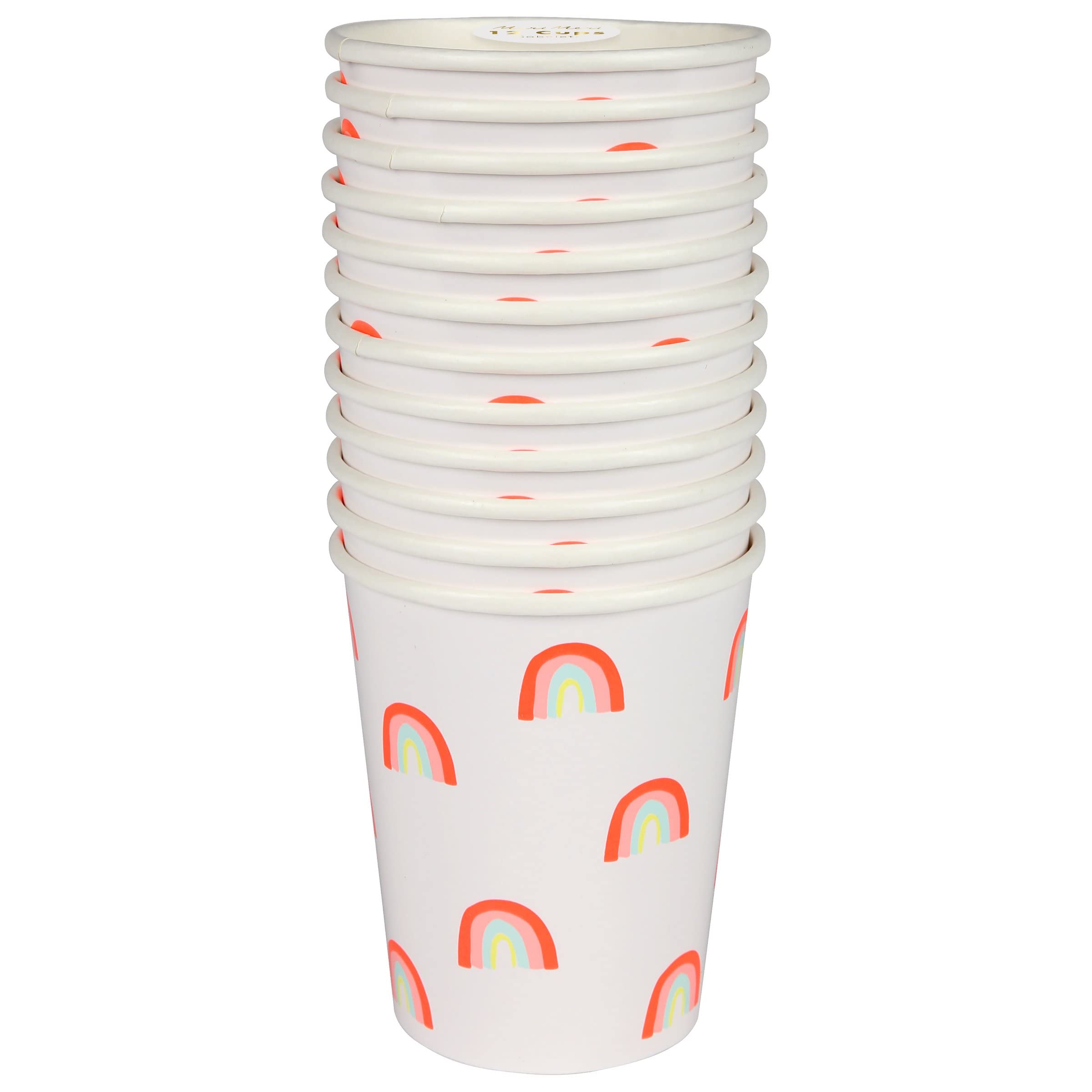 Meri Meri, Mini Rainbow Cups, Birthday, Party Decorations - Image 3