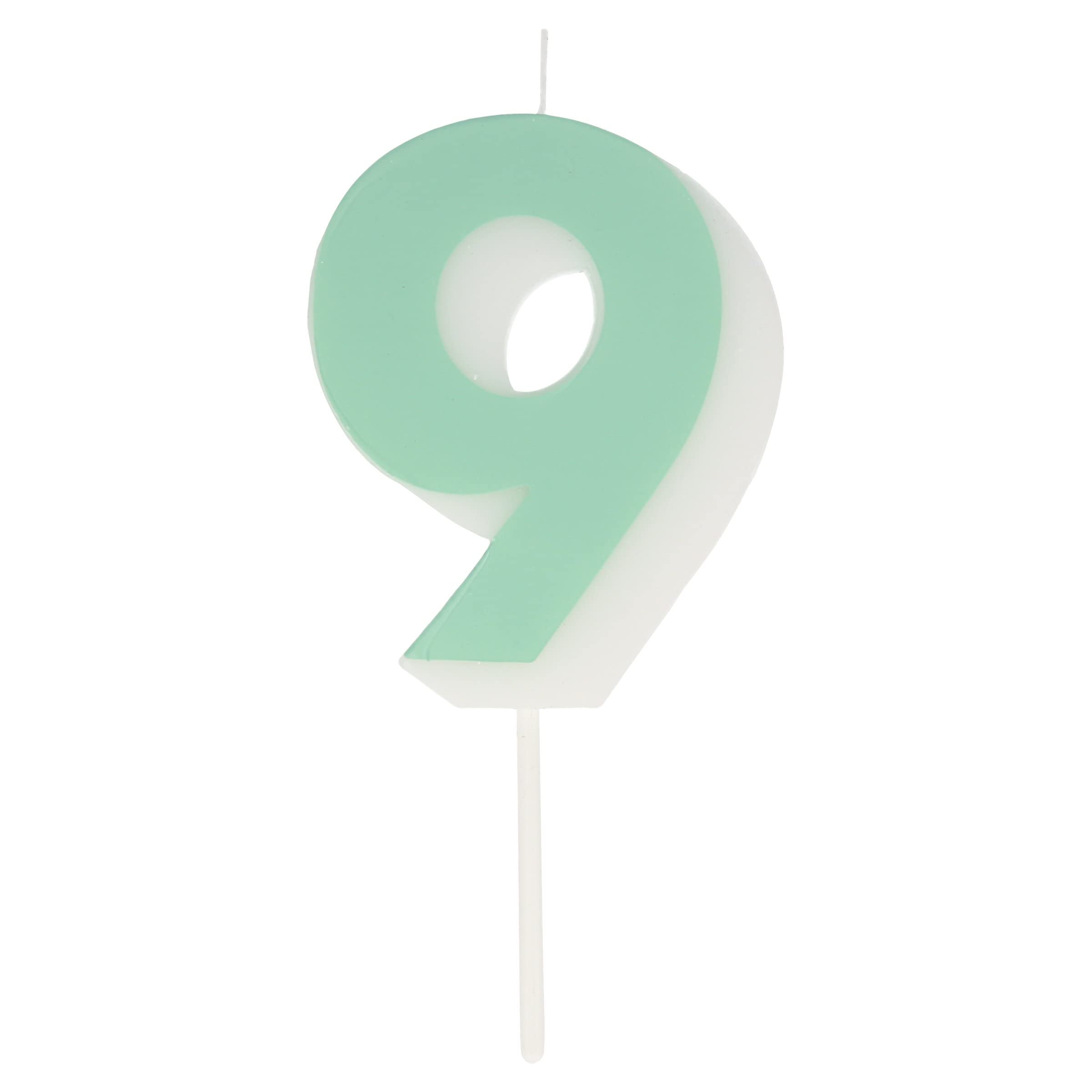 Meri Meri Number Candle 9 (Pack of 1) - Image 2