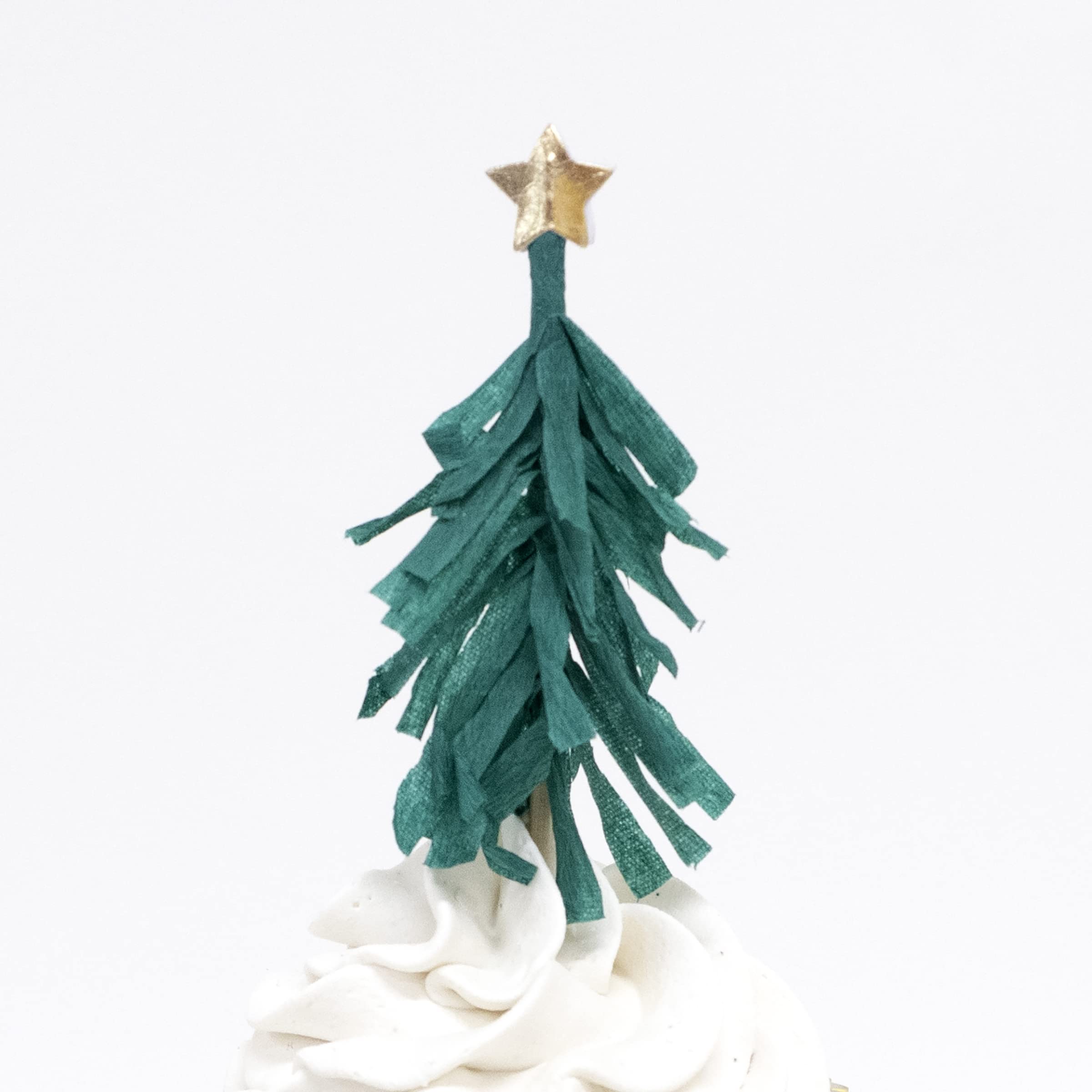 Meri Meri Nutcracker Cupcake Kit (Pack of 24), Christmas Cupcake Decorations, Cupcake Toppers & Crepe Paper, Gold Foil Details - Image 8