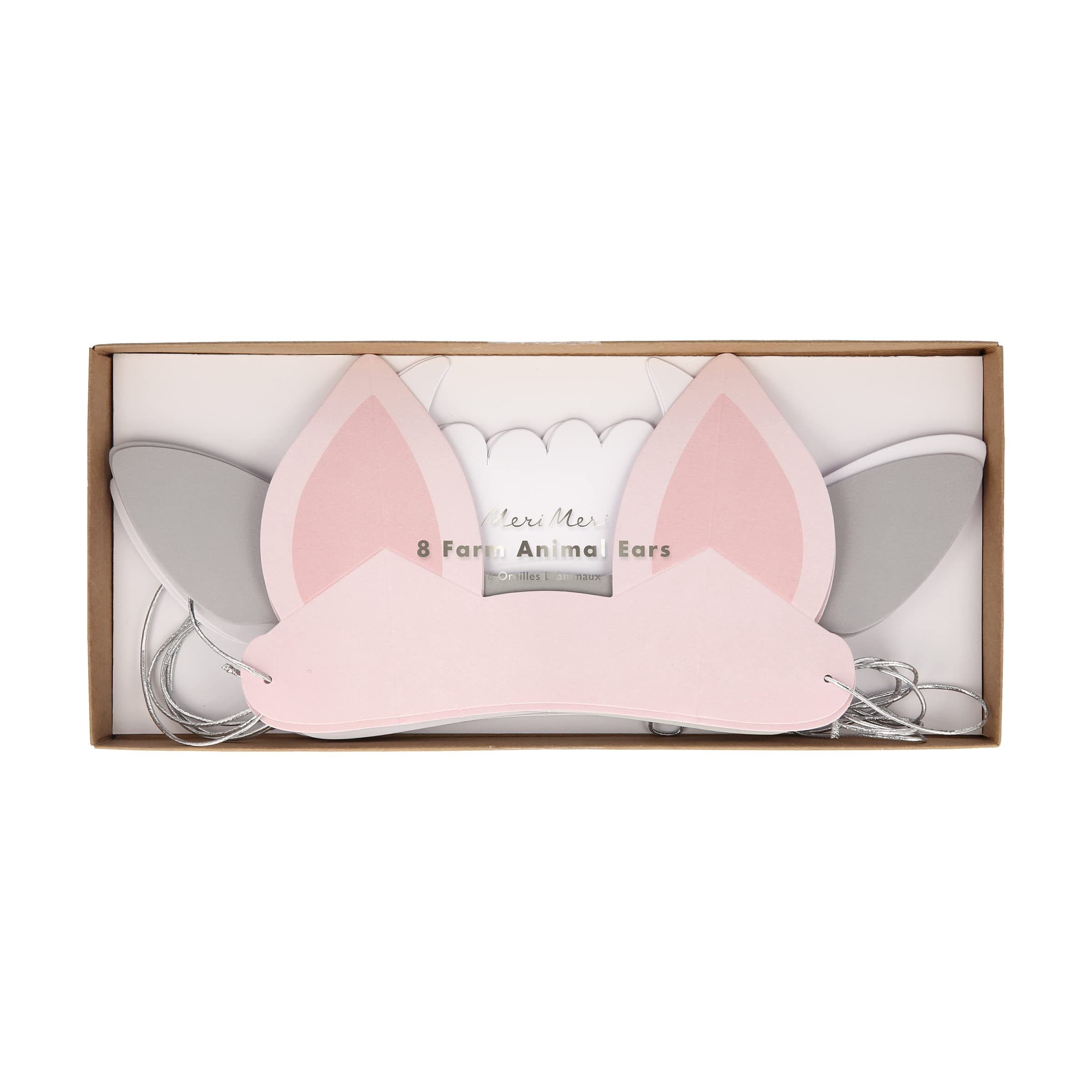 Meri Meri On The Farm Animal Ears (Pack of 8) - Image 6