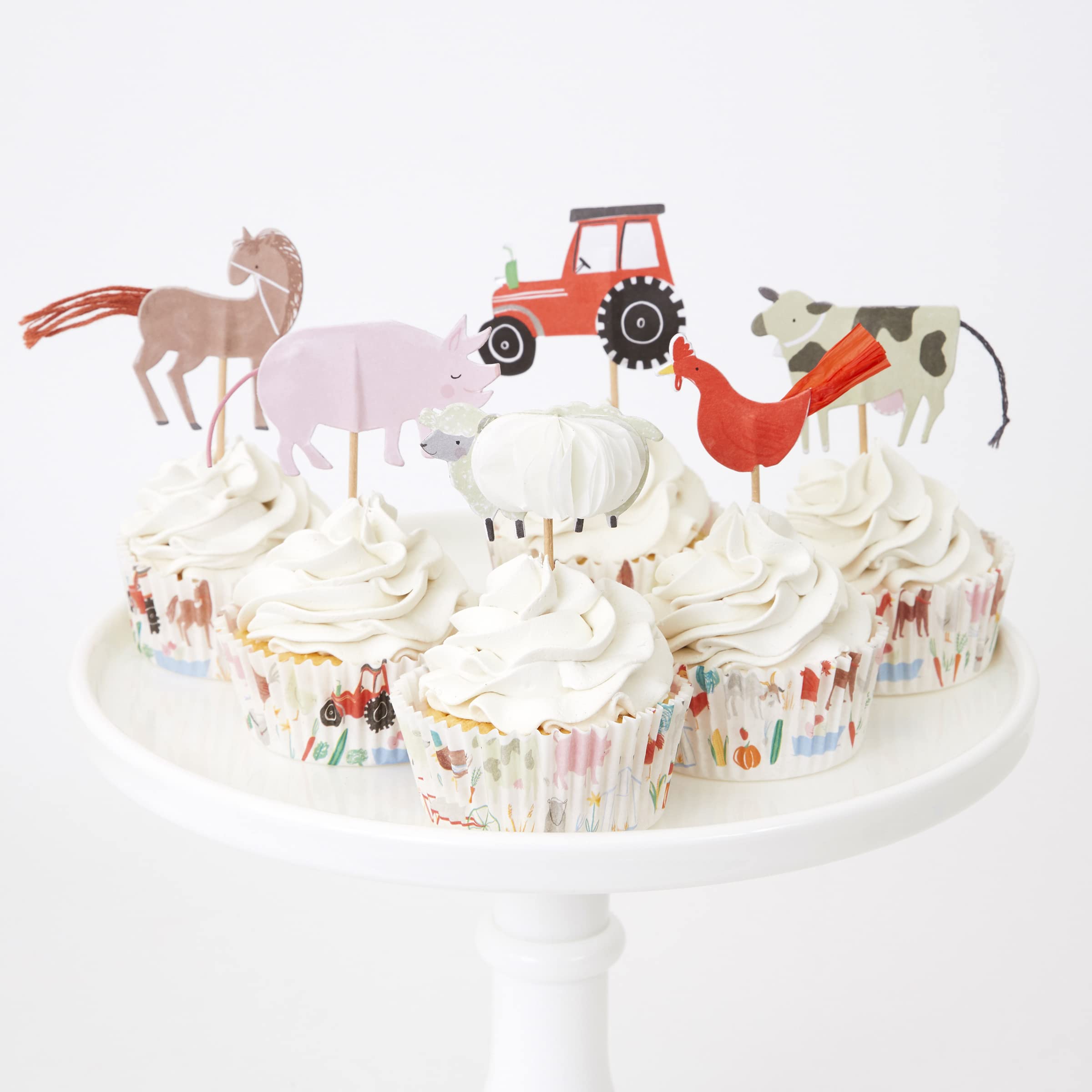 Meri Meri On The Farm Cupcake Kit (Pack of 24) - Image 3