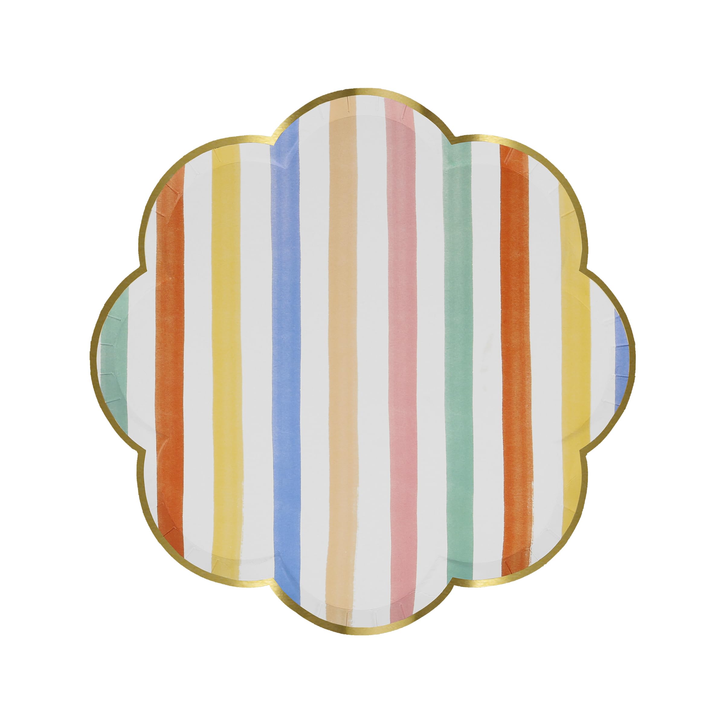 Meri Meri Paper Party Plates, Pack of 8 Scalloped-Edge Disposable Plates in a Range of Fun, Bright Patterns and 2 Sizes (Side & Dinner), Versatile for All Your Events - Image 7