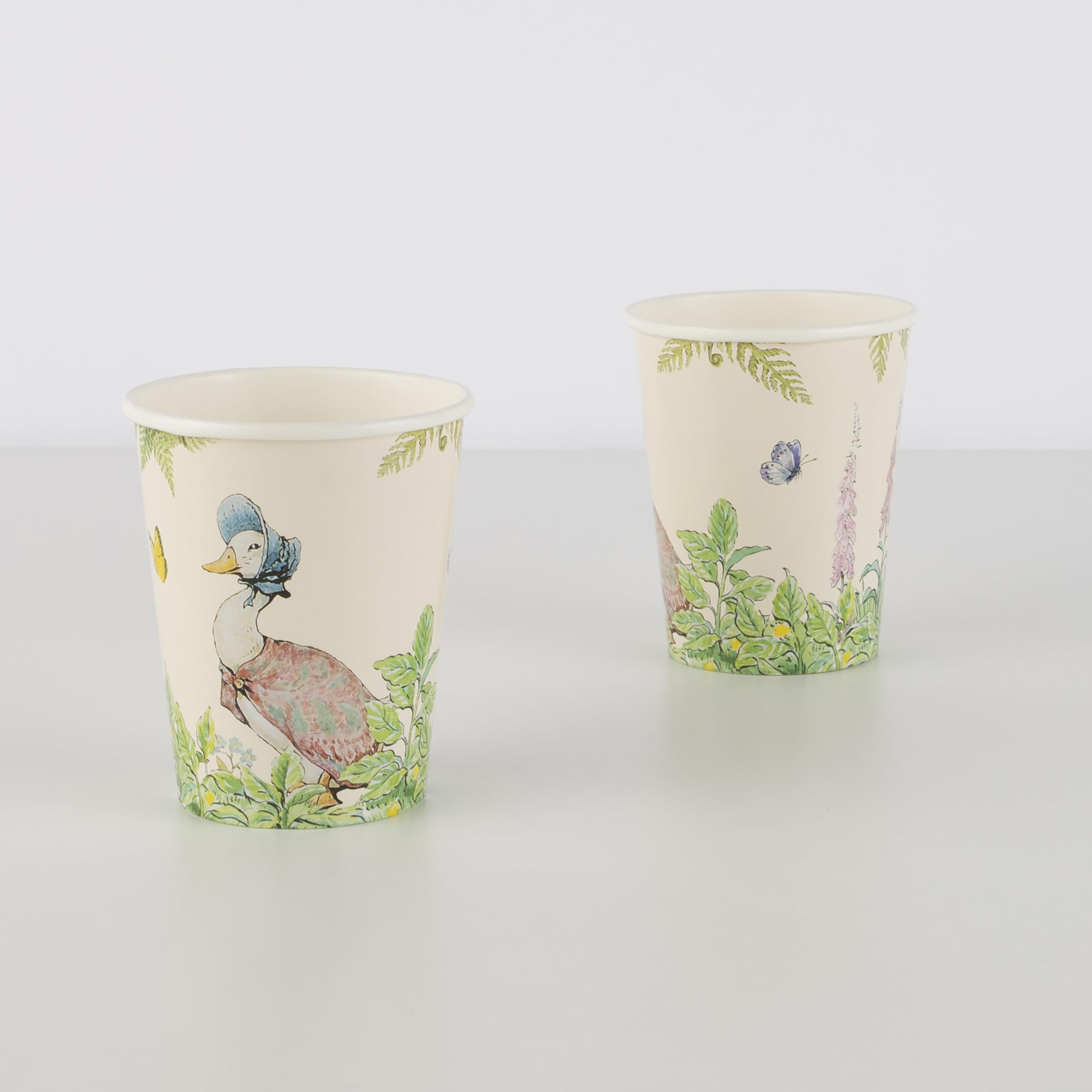 Meri Meri Peter Rabbit™ In The Garden Cups (Pack of 8), Paper Party Cups, Disposable Peter Rabbit Cups, 9oz., Kids & Adults, Hot or Cold Drinks - Image 5