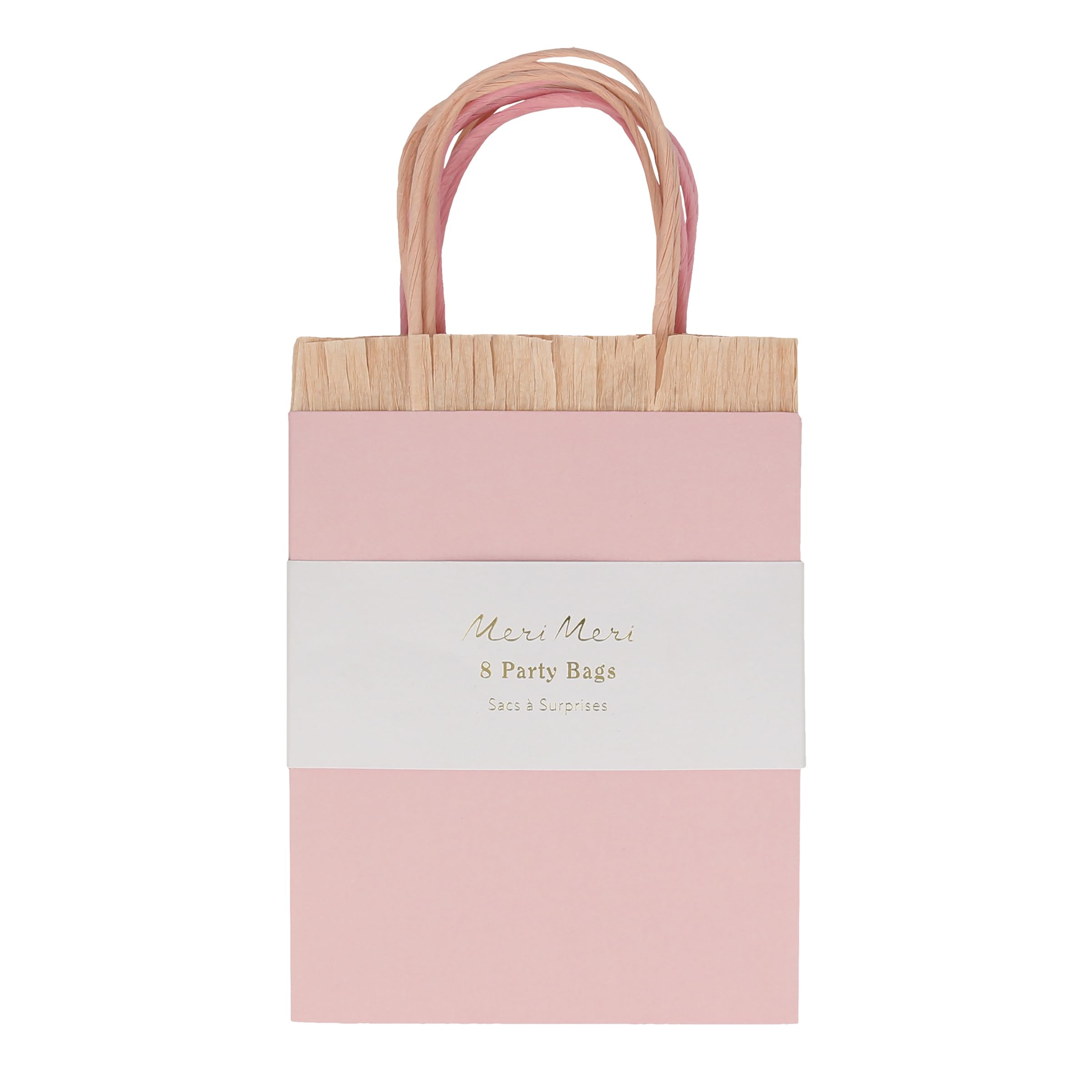 Meri Meri Pink Fringe Party Bags (Pack of 8) - Image 4
