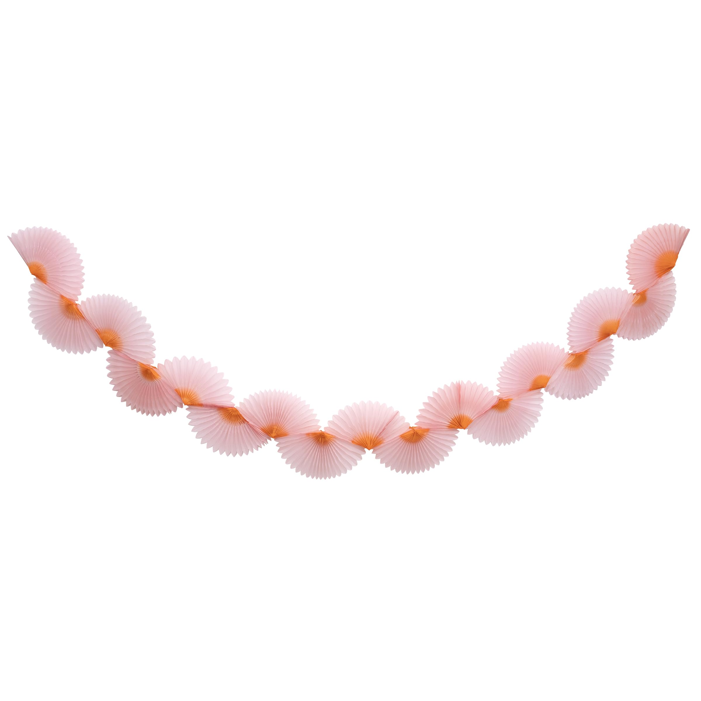 Meri Meri Pink Honeycomb Fan Garland (Pack of 1) - Image 5