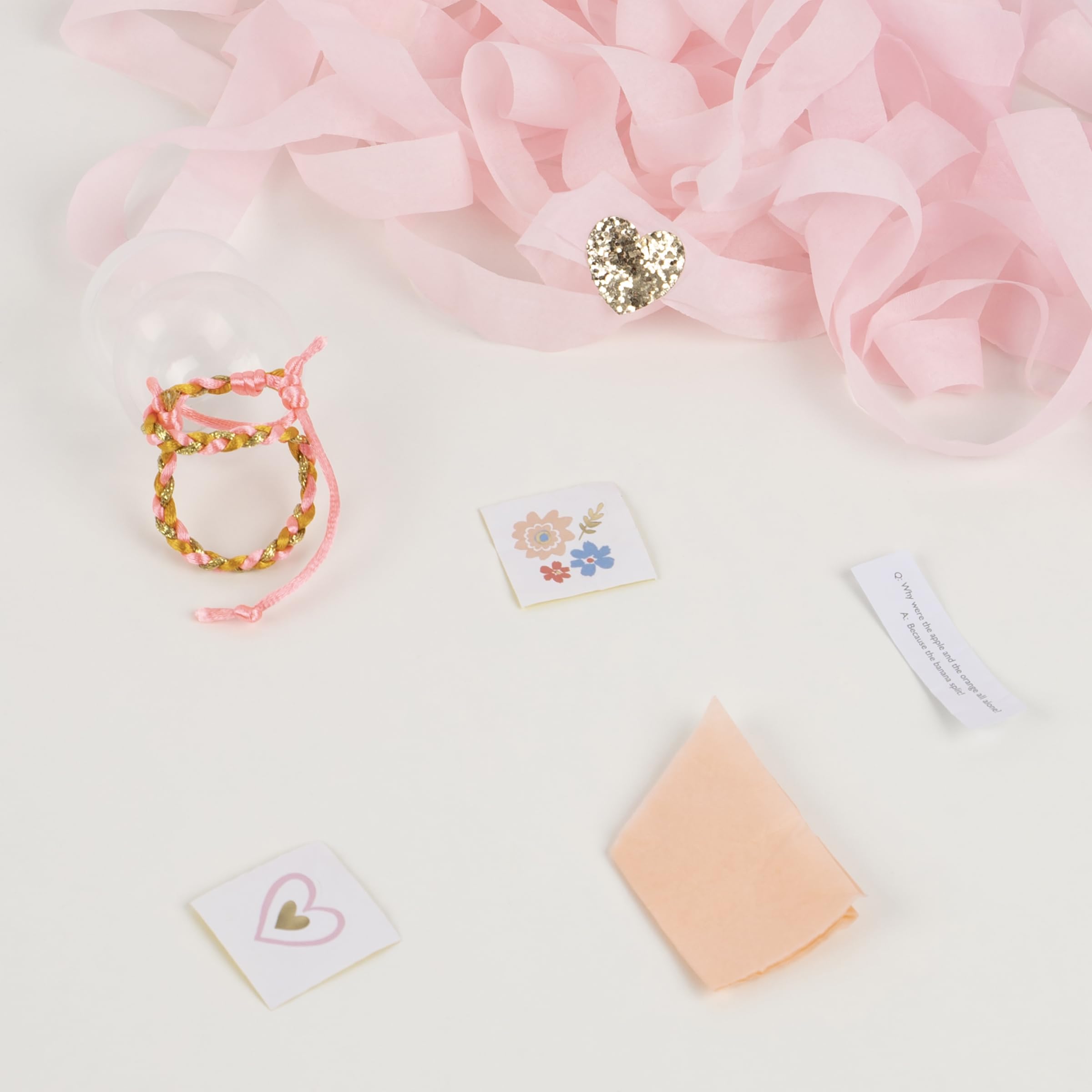 Meri Meri Pink Surprise Balls (Pack of 6) - Image 3