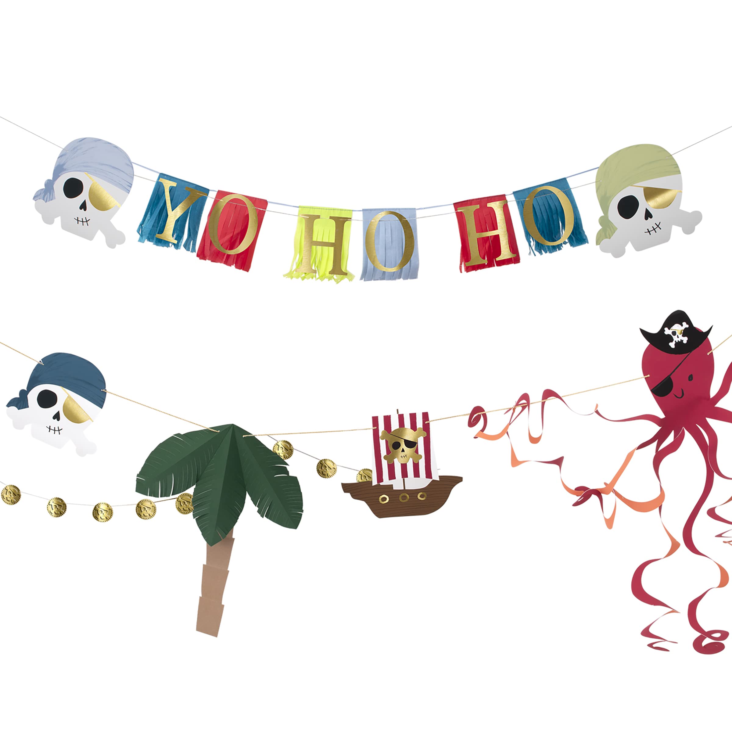 Meri Meri Pirate Icon Garland (Pack of 1)