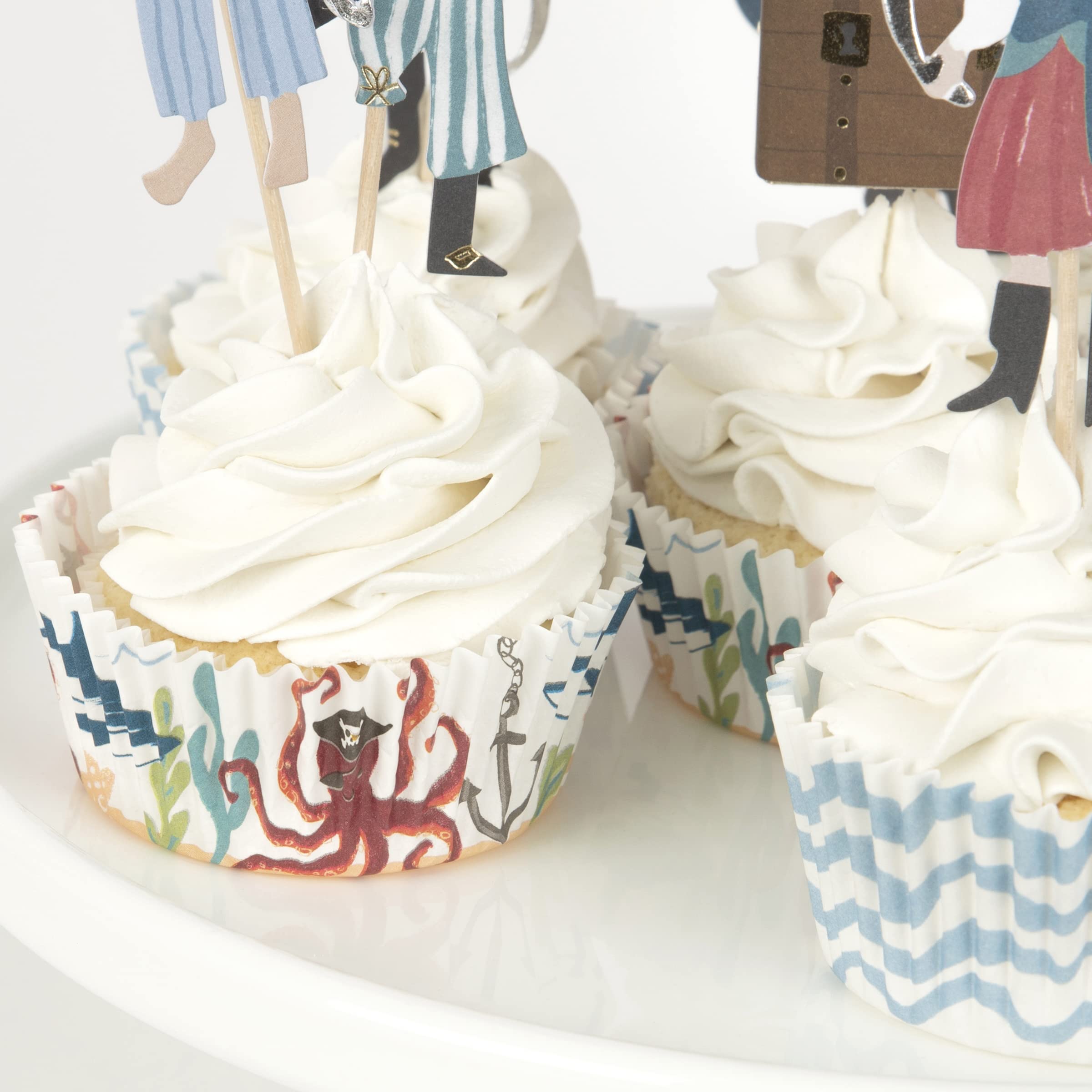Meri Meri Pirate Ship Cupcake Kit (Pack of 24) - Image 3